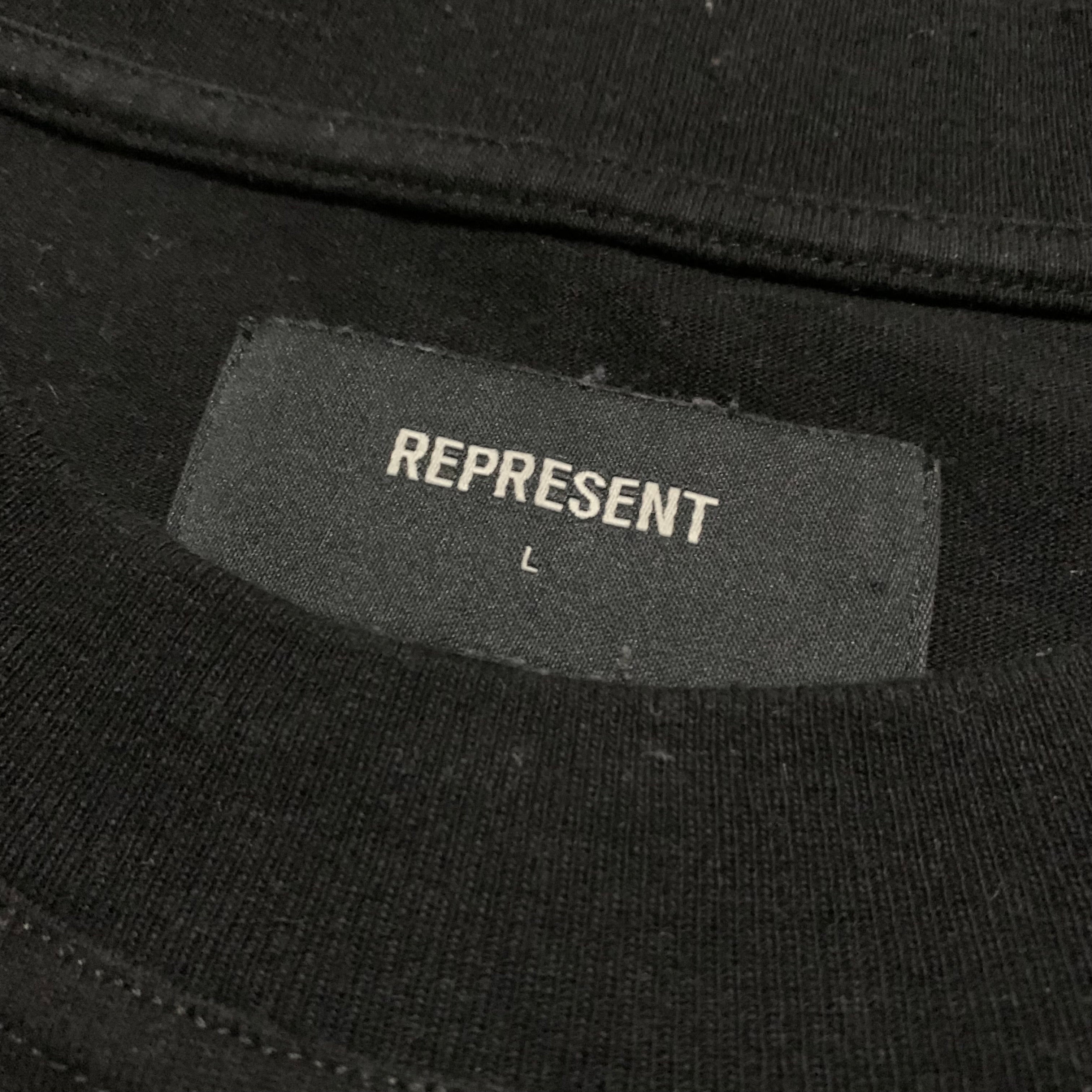 Represent Large Owners Club Signature Jet Black Tee