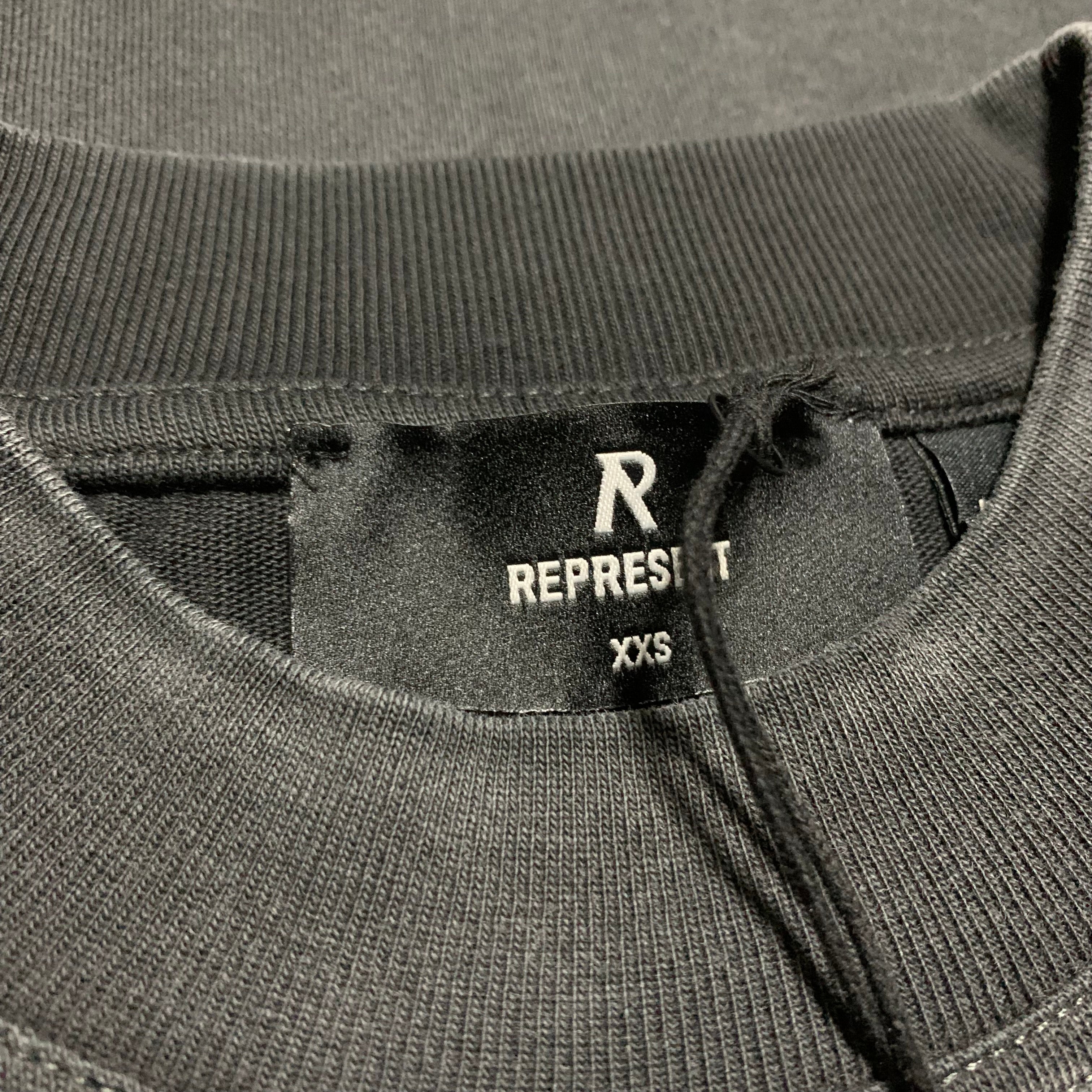 Represent XXS World Championship Stained Black Tee