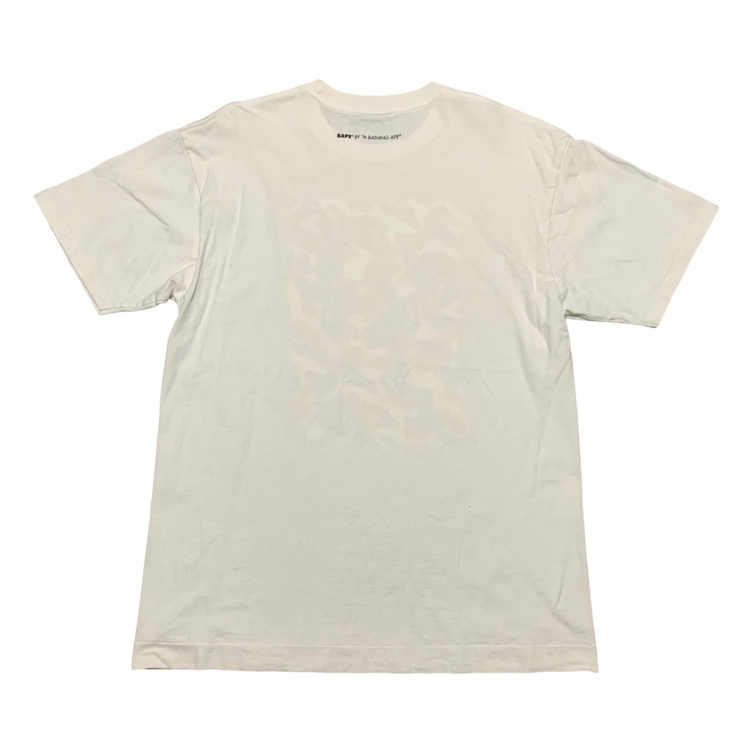 Bape Large Maebashi City Camo White Tee A Bathing Ape 2006