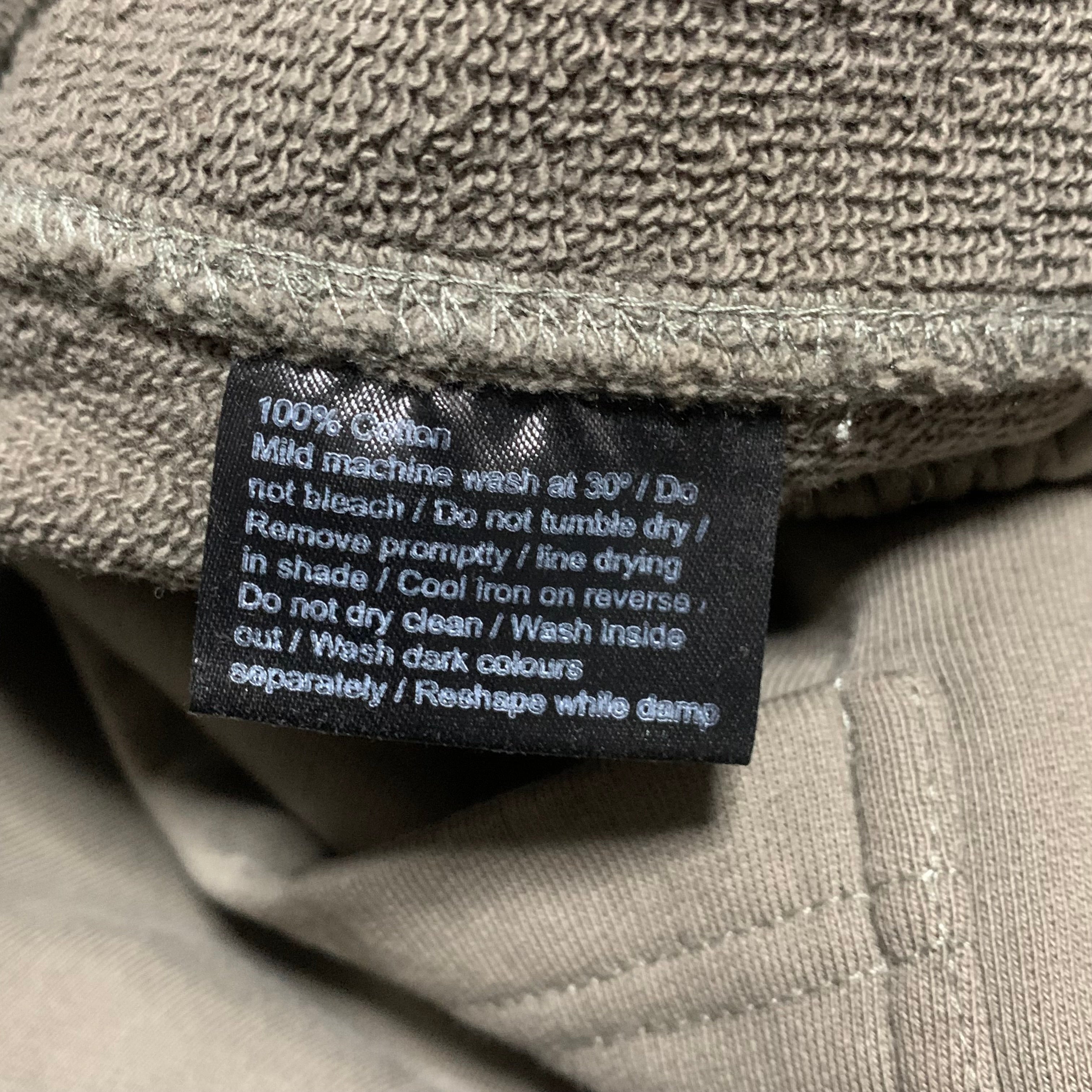 Represent XS Blanks Jogger Bottoms Beige Khaki Green