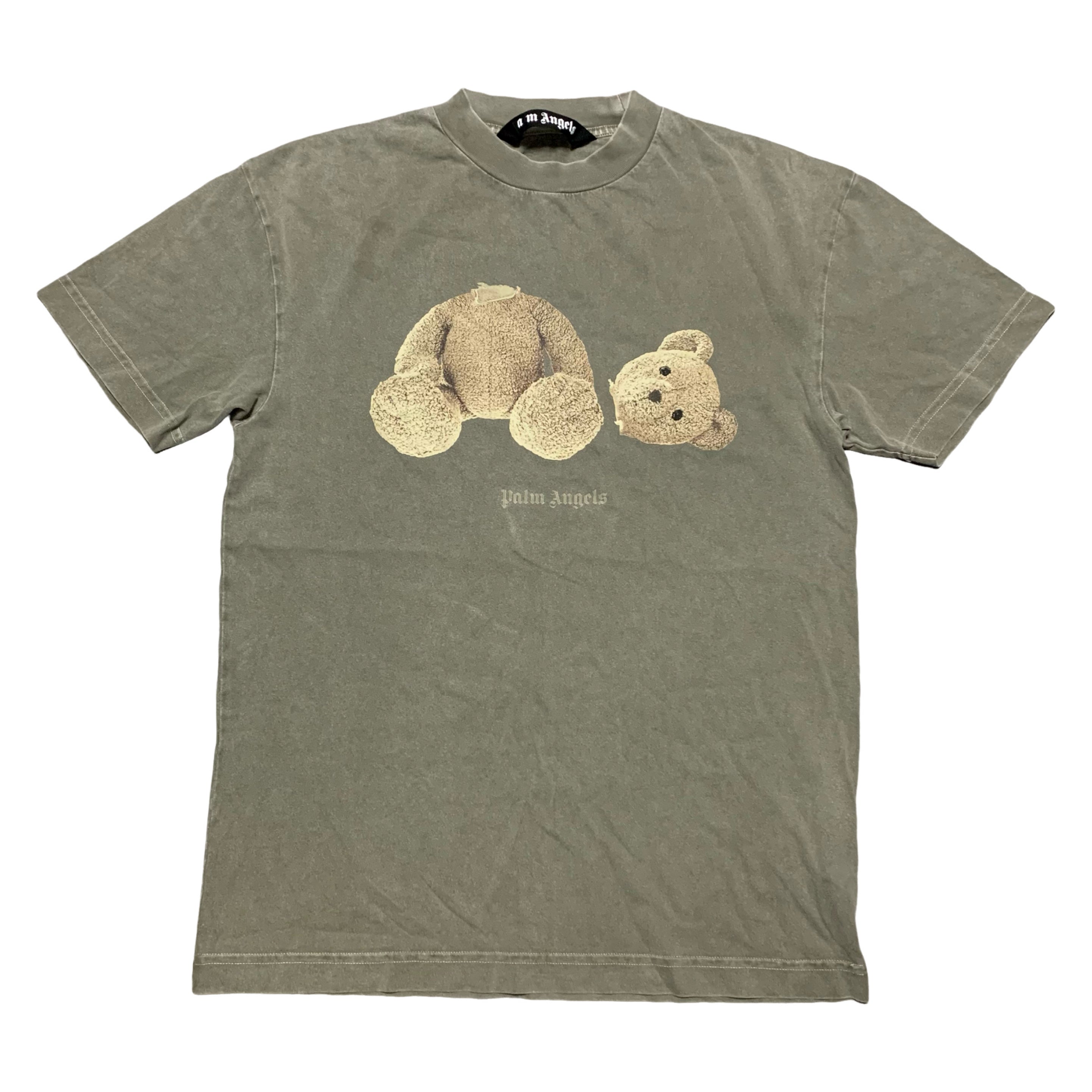 Palm Angels Small Classic Bear Green Tee