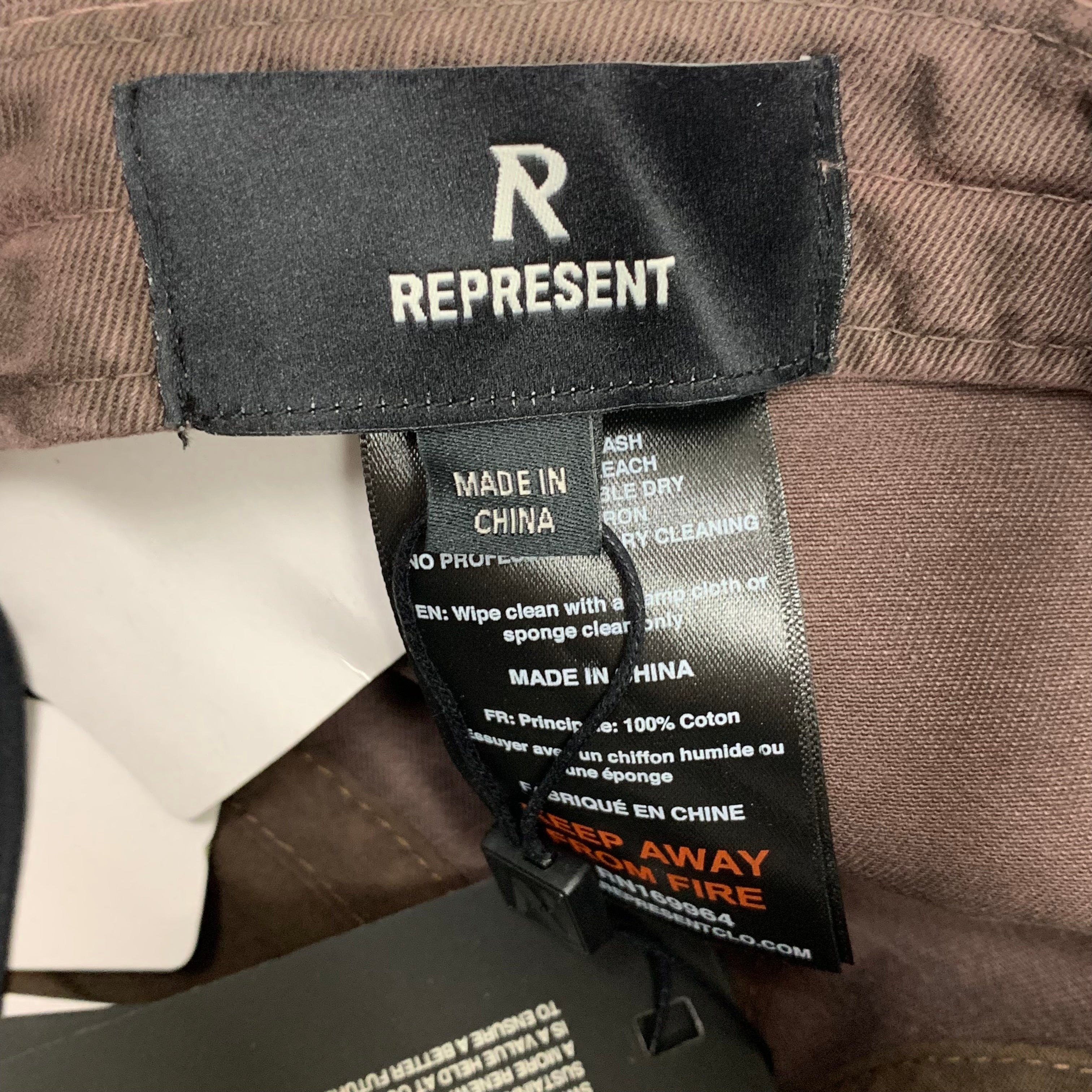 Represent Cap Legacy Dark Brown Cap Hat