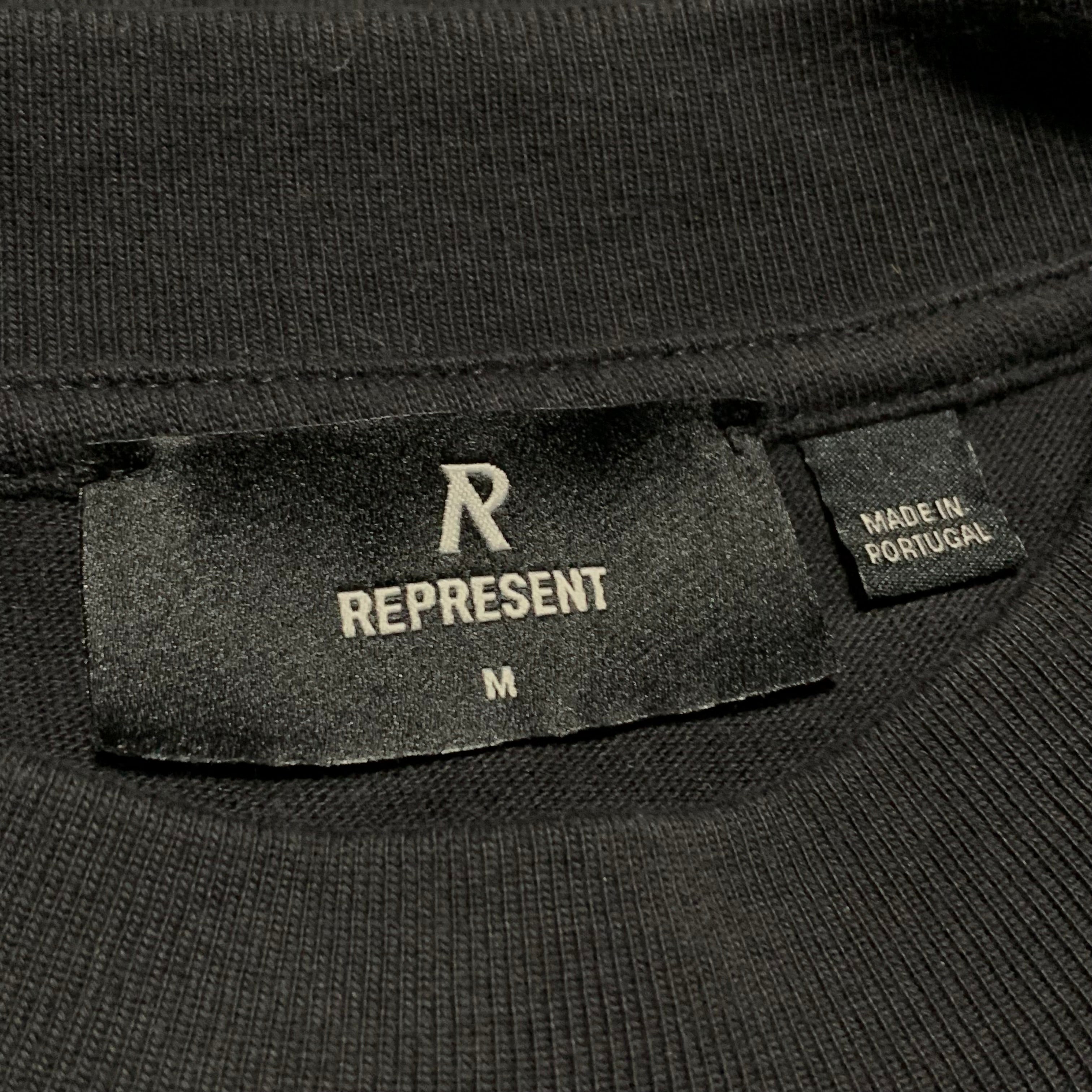 Represent Medium Welcome To The Jungle Off Black Tee