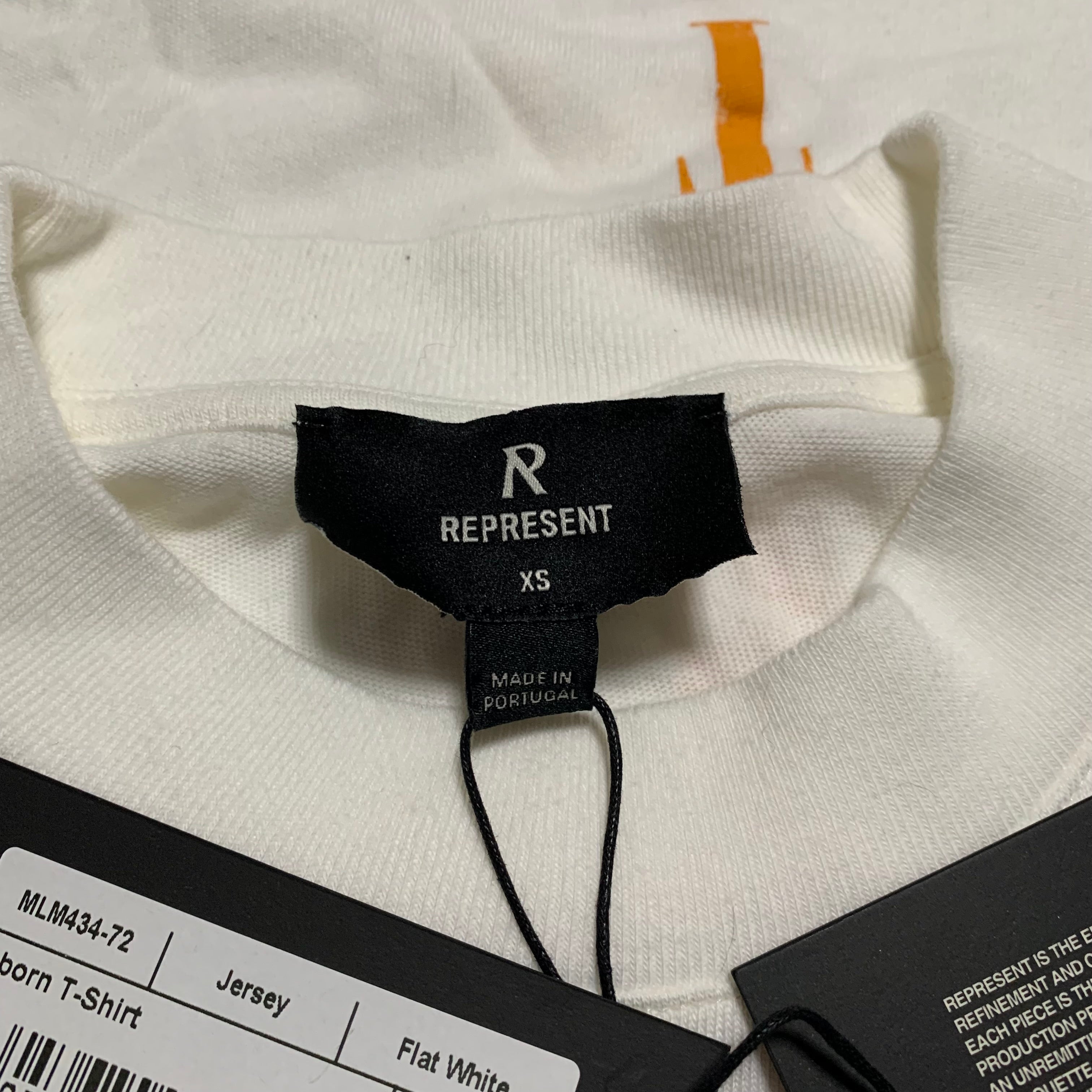 Represent XS Reborn Flat White Tee