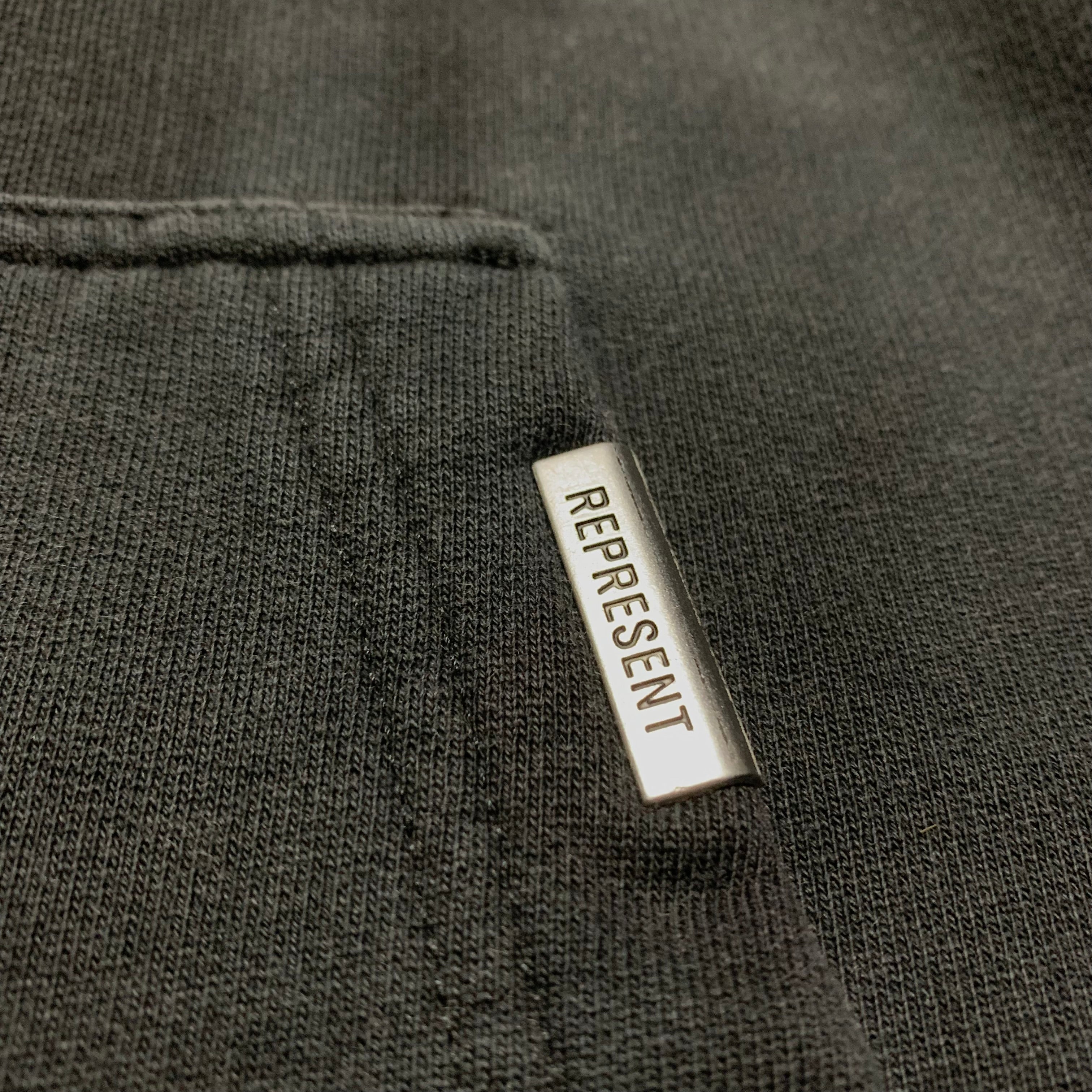Represent XL Property Of End Stained Black Hoodie