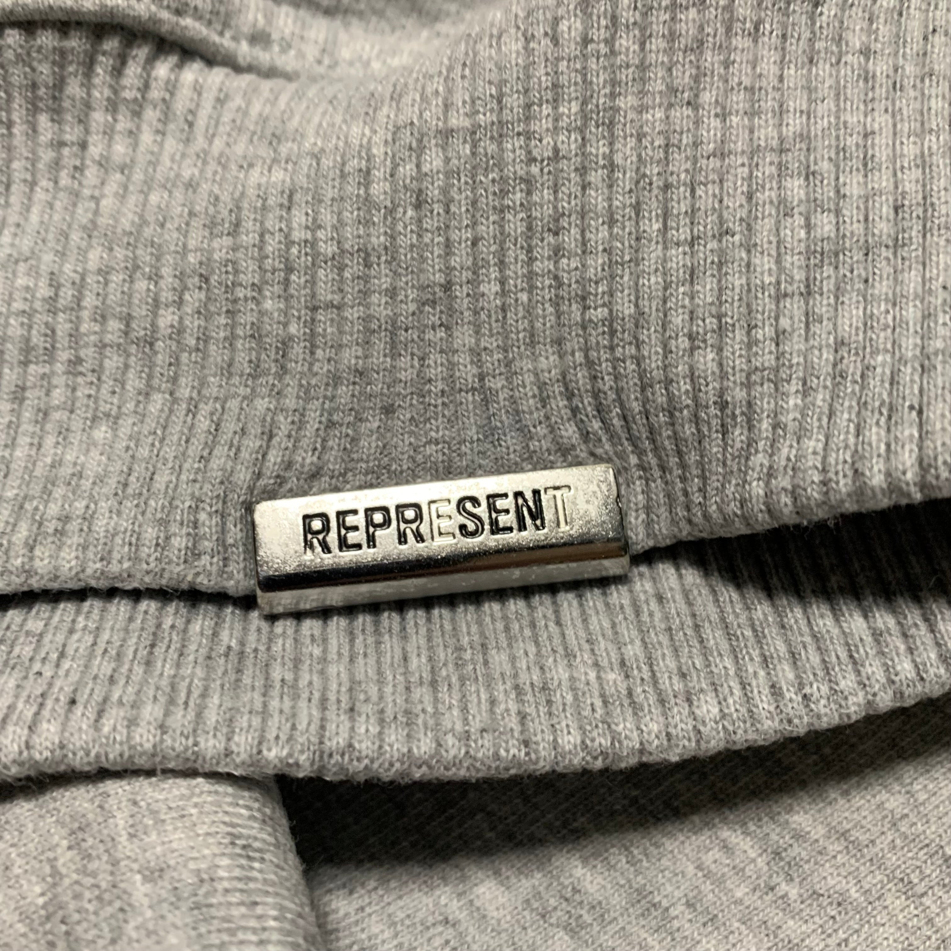 Represent XS Owners Club Sweater Sweatshirt Crewneck Grey