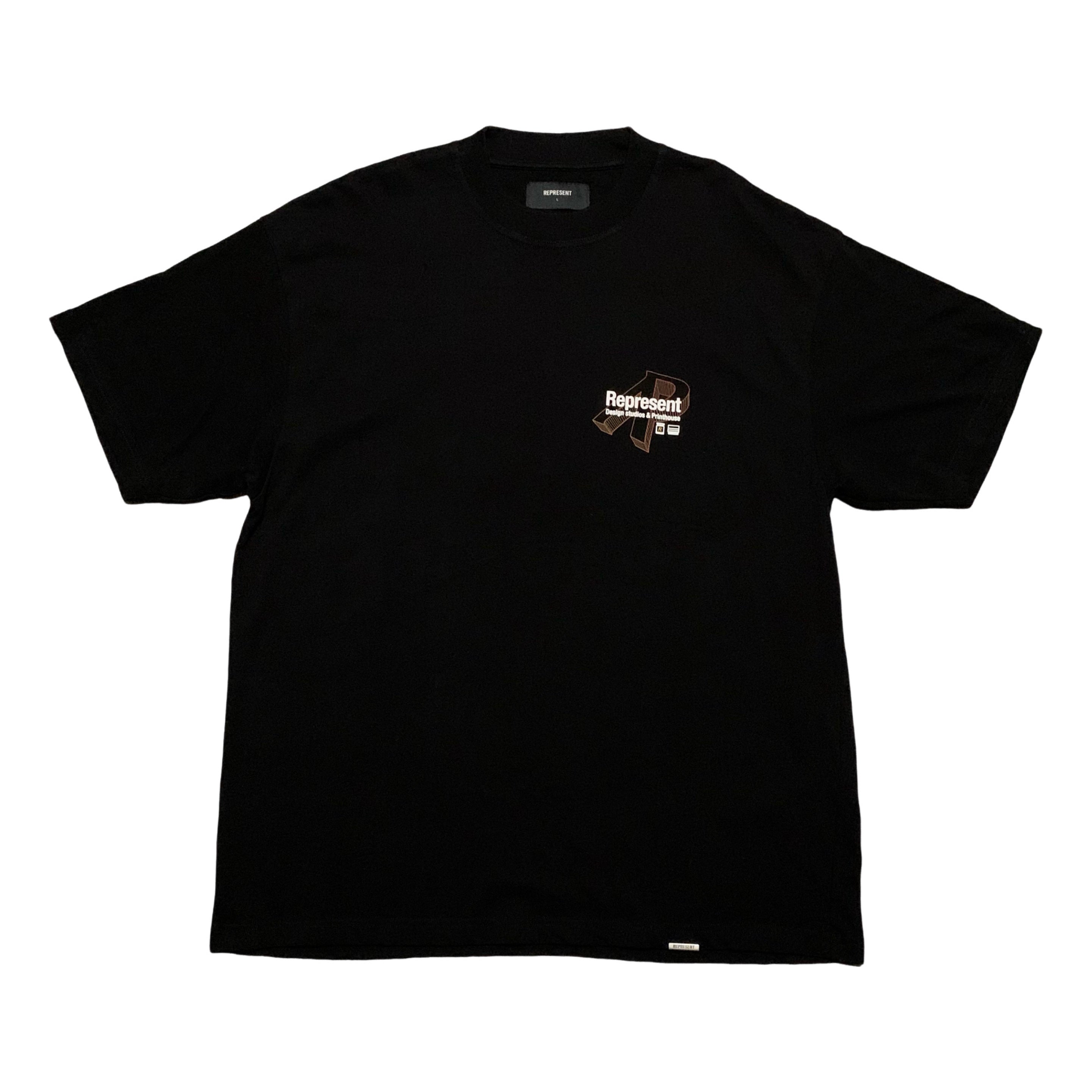 Represent Large Design Studio Jet Black Tee
