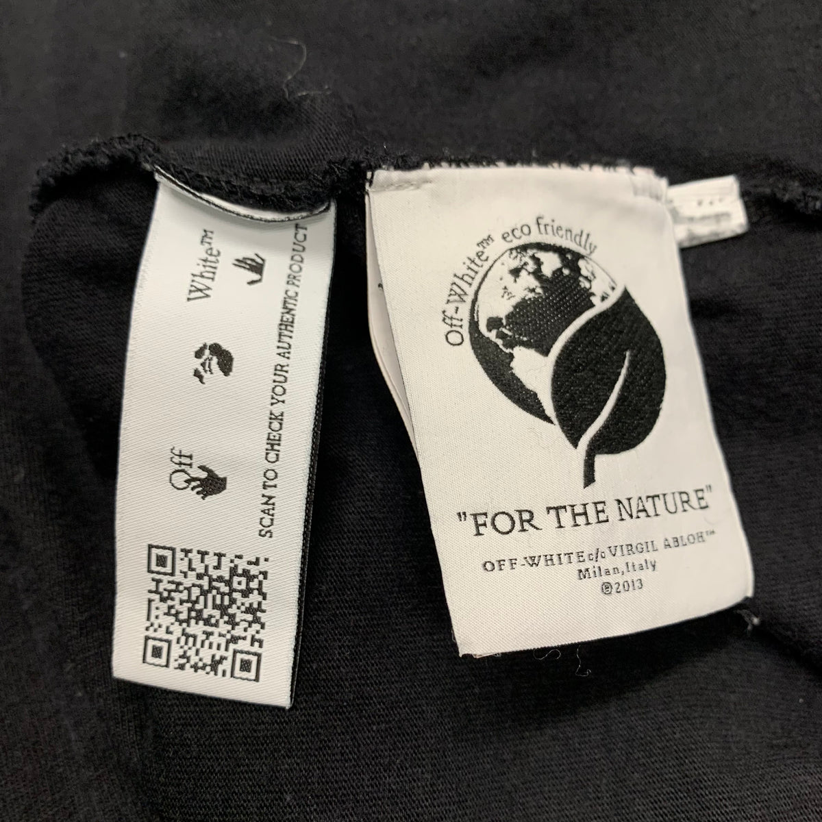 Off White Medium Tee Chain Arrows Black T-Shirt Virgil Abloh