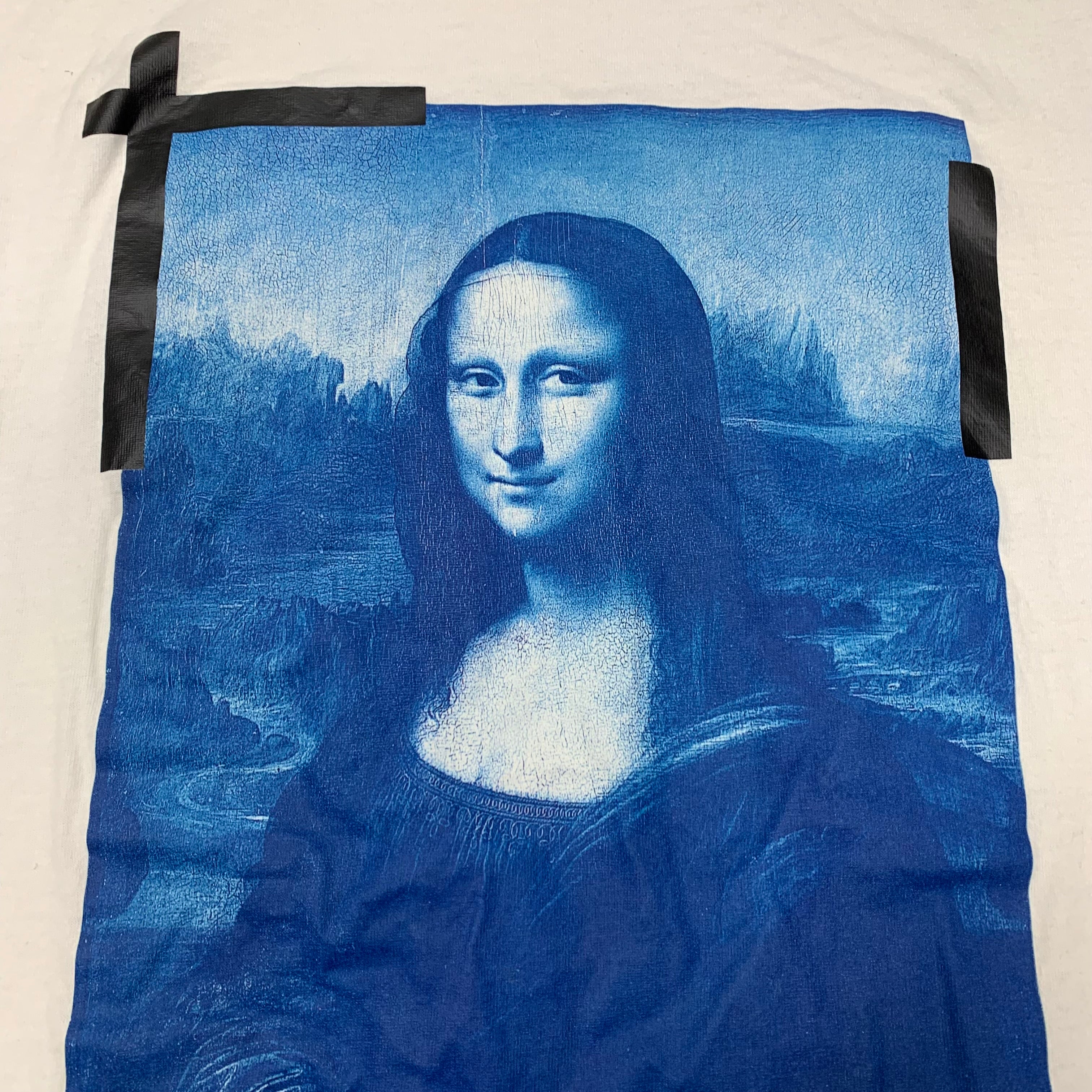 Off White Medium Tee Mona Lisa White T-Shirt Virgil Abloh