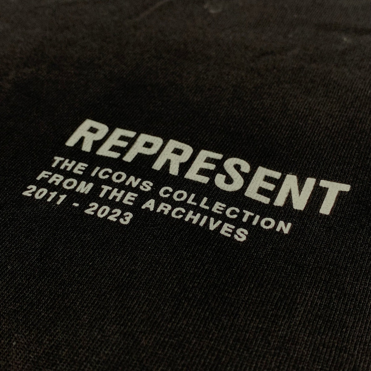 Represent Small Tee Monochrome Icons Black T-Shirt