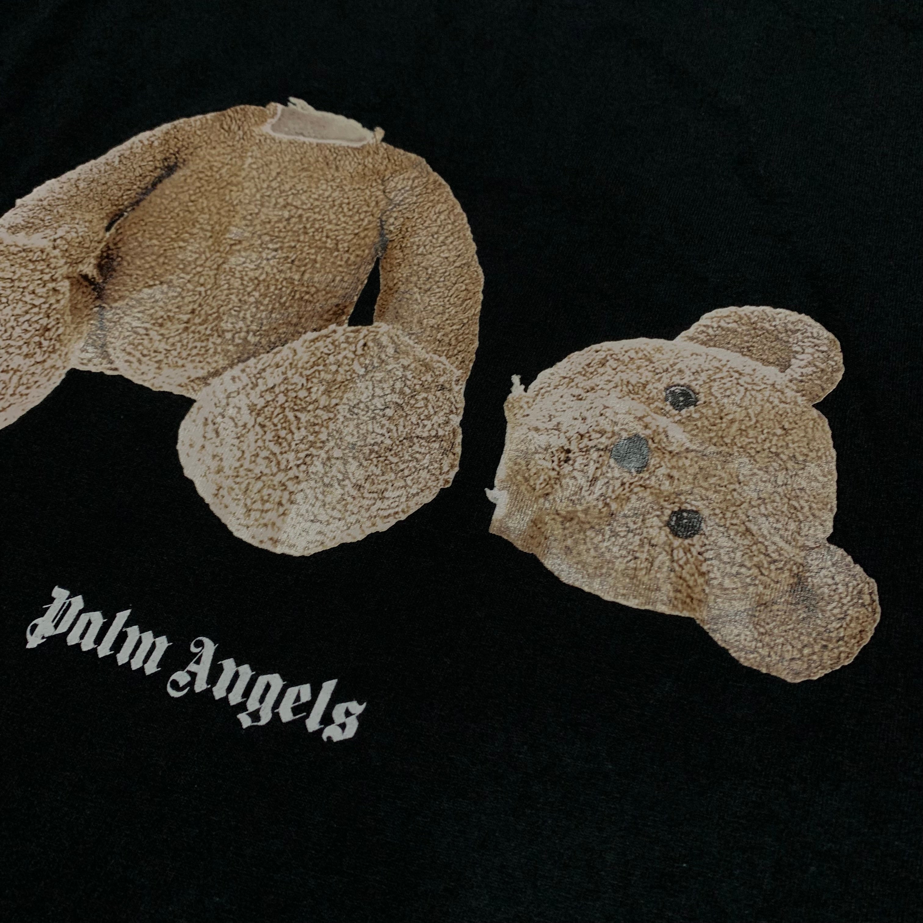Palm Angels Medium Classic Bear Black Tee