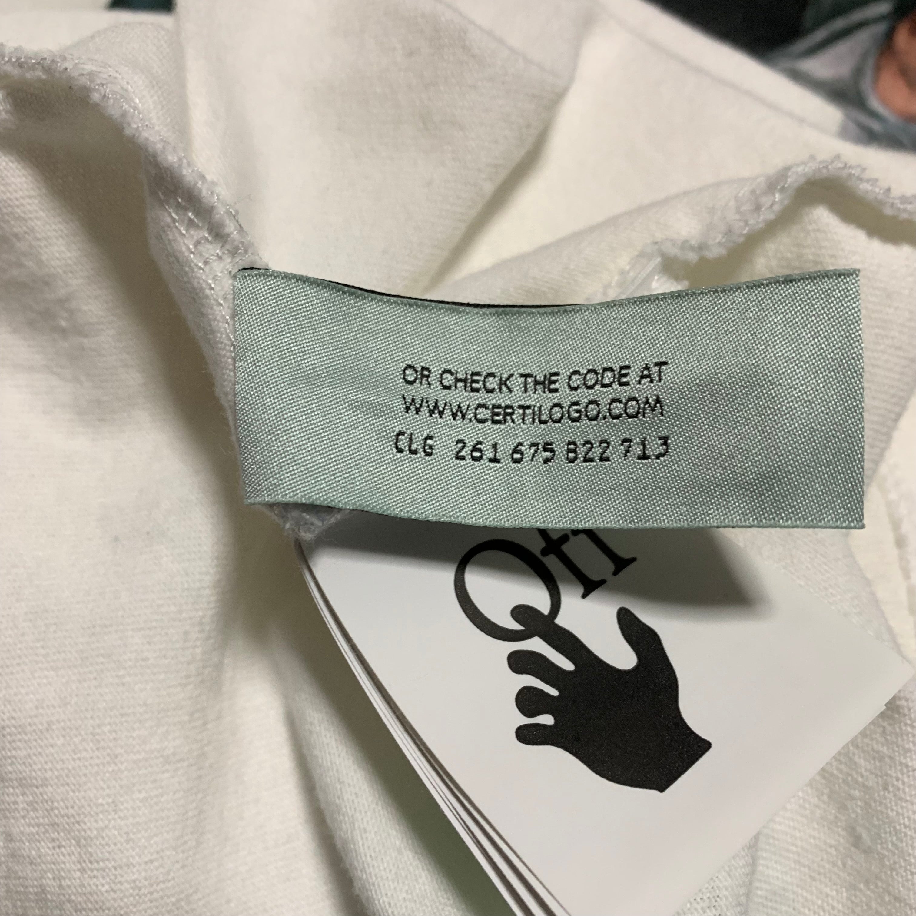 Off White Medium Medium Pascal Arrows White Tee Virgil Abloh