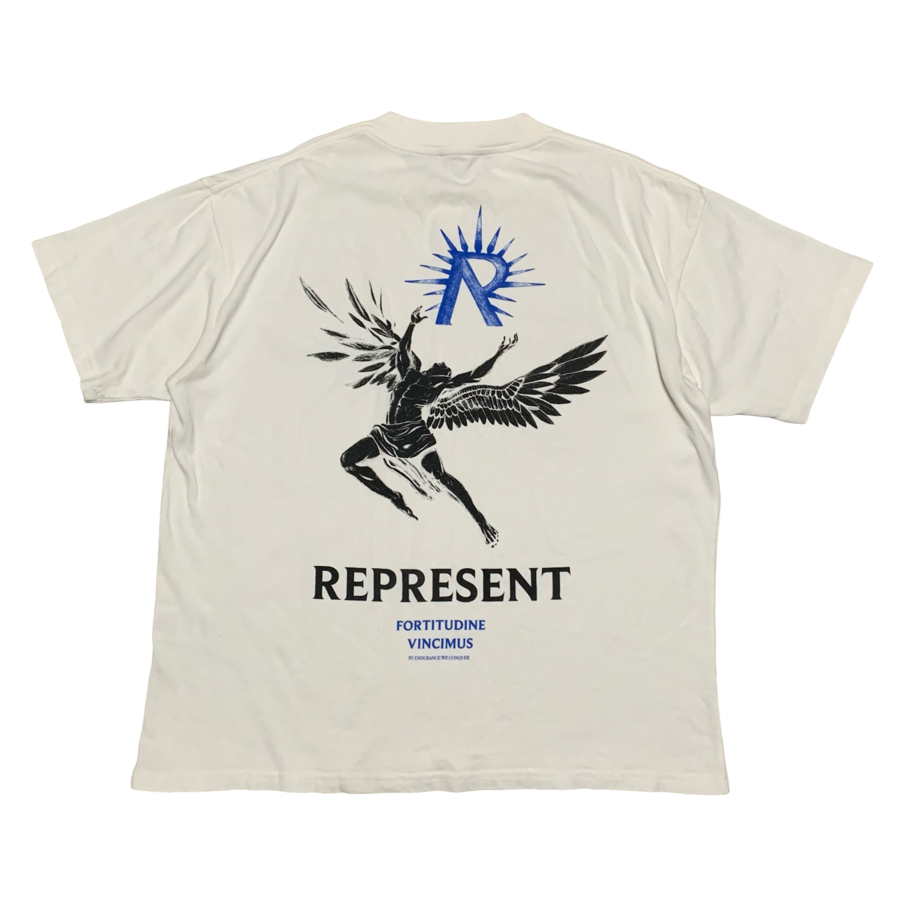 Represent Medium Icarus Flat White Tee