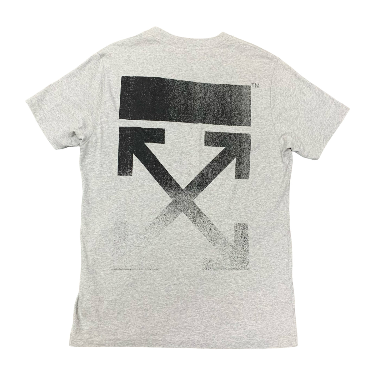 Off White Medium Tee Degrade Arrows Grey T-Shirt Virgil Abloh