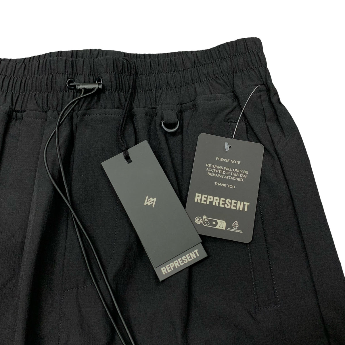 Represent XS Pant 247 Black Track Cargo Bottoms
