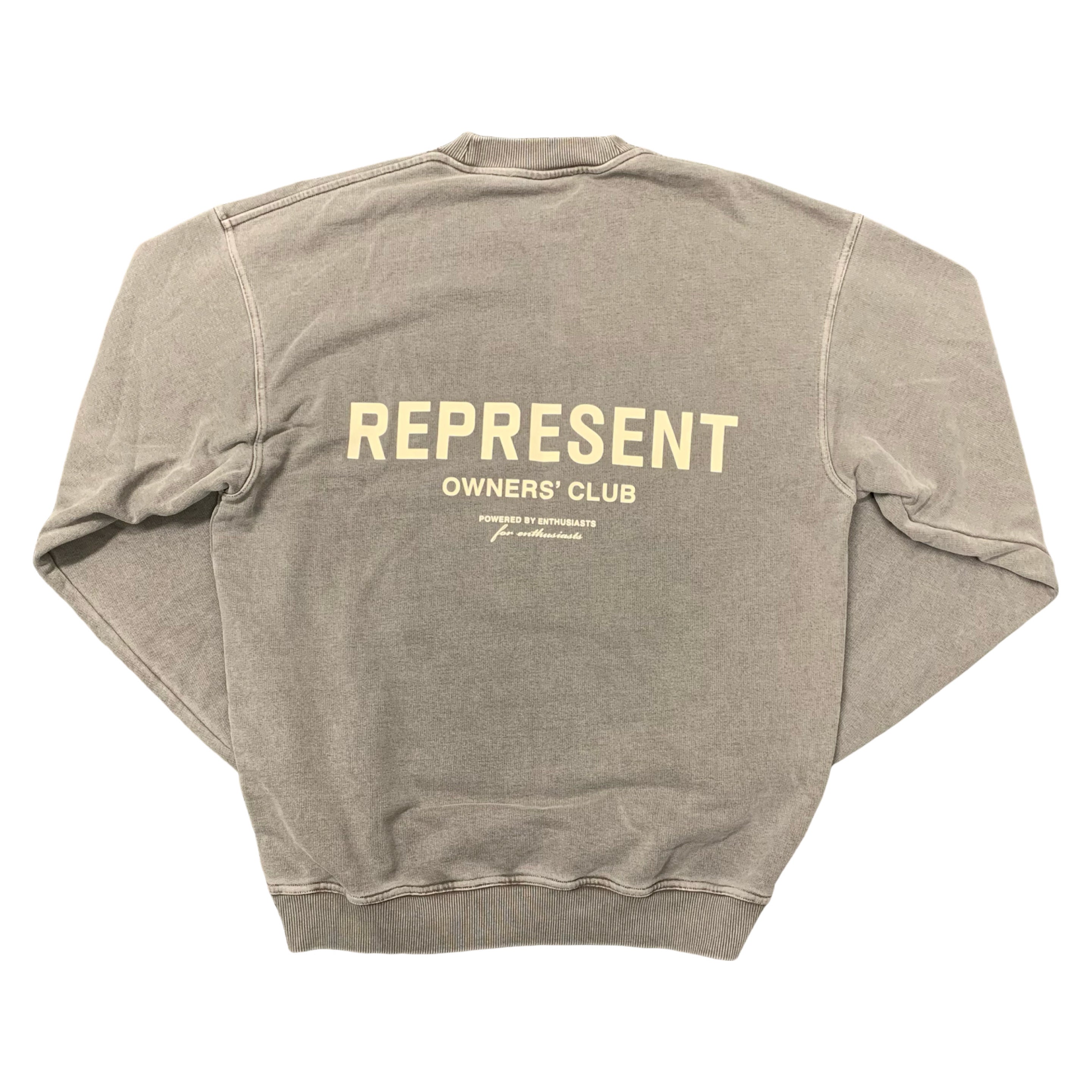 Represent Small Owners Club Fog Sweater Sweatshirt Crewneck