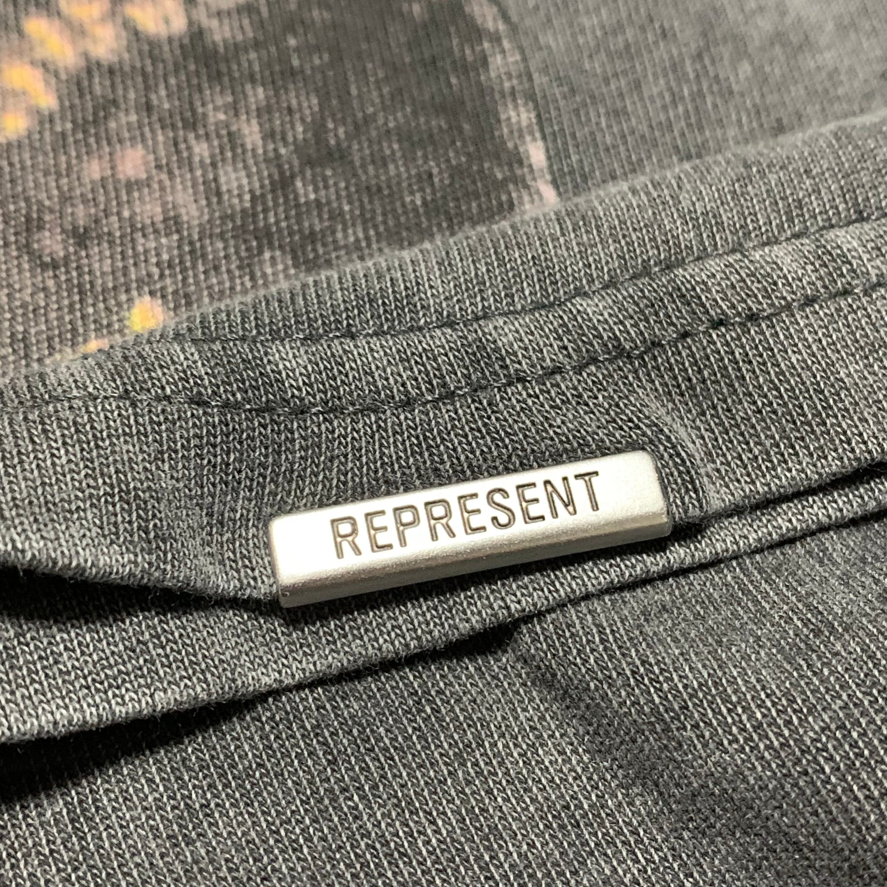 Represent Large As Good As Dead Vintage Grey Tee