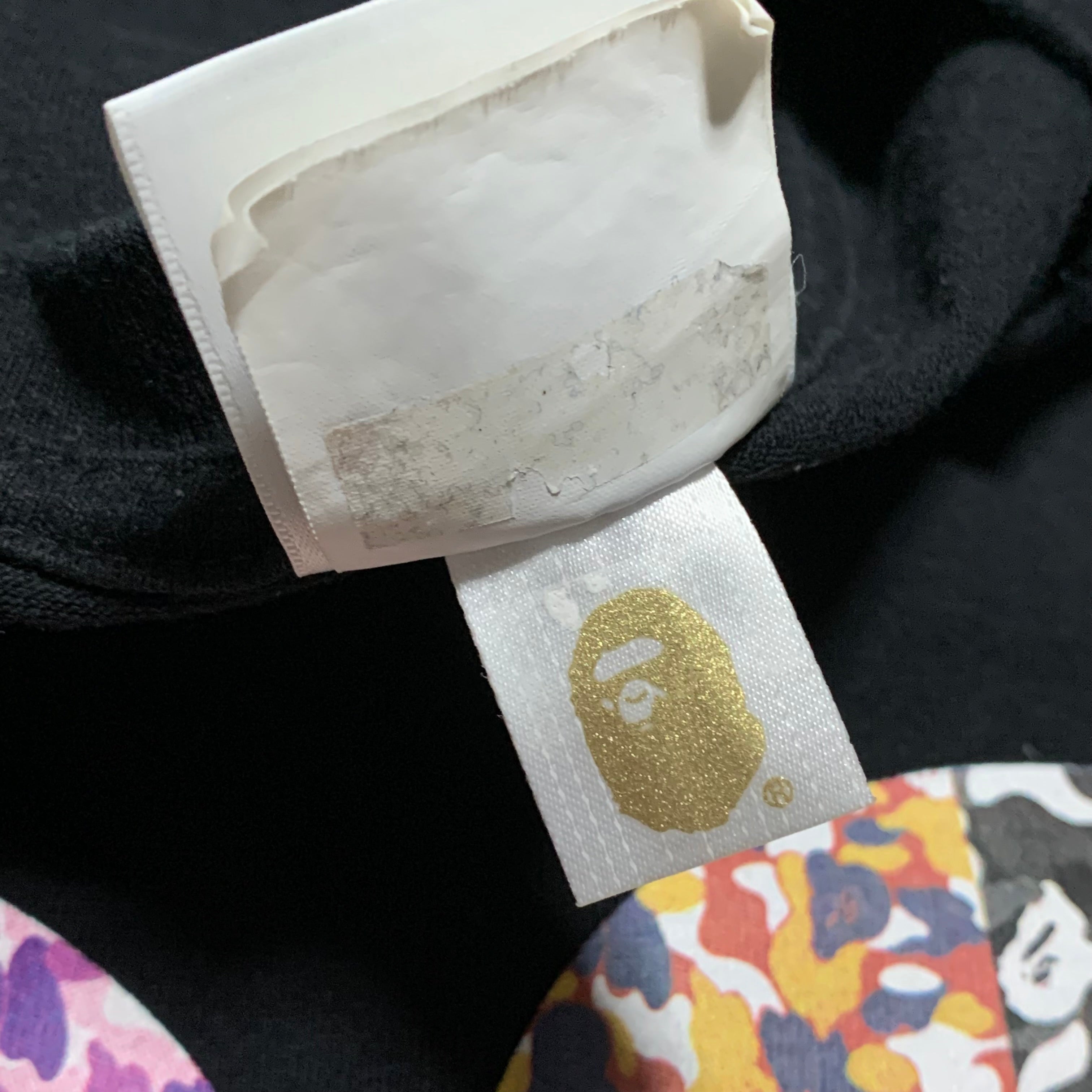 Bape XL 29th Anniversary Camo Black Tee A Bathing Ape