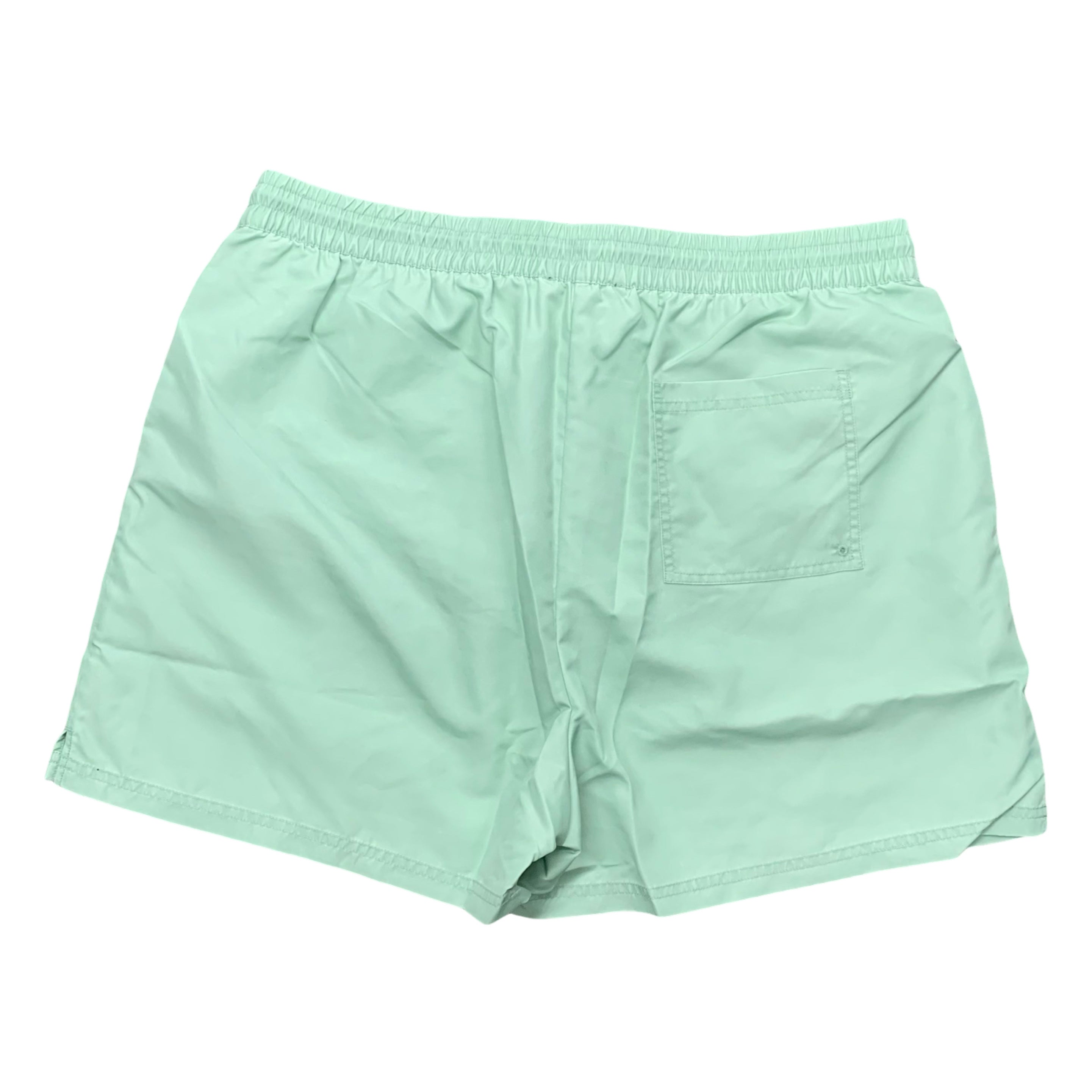 Represent XL Swim Shorts Metal Initial Washed Sage Mint Green Bottoms