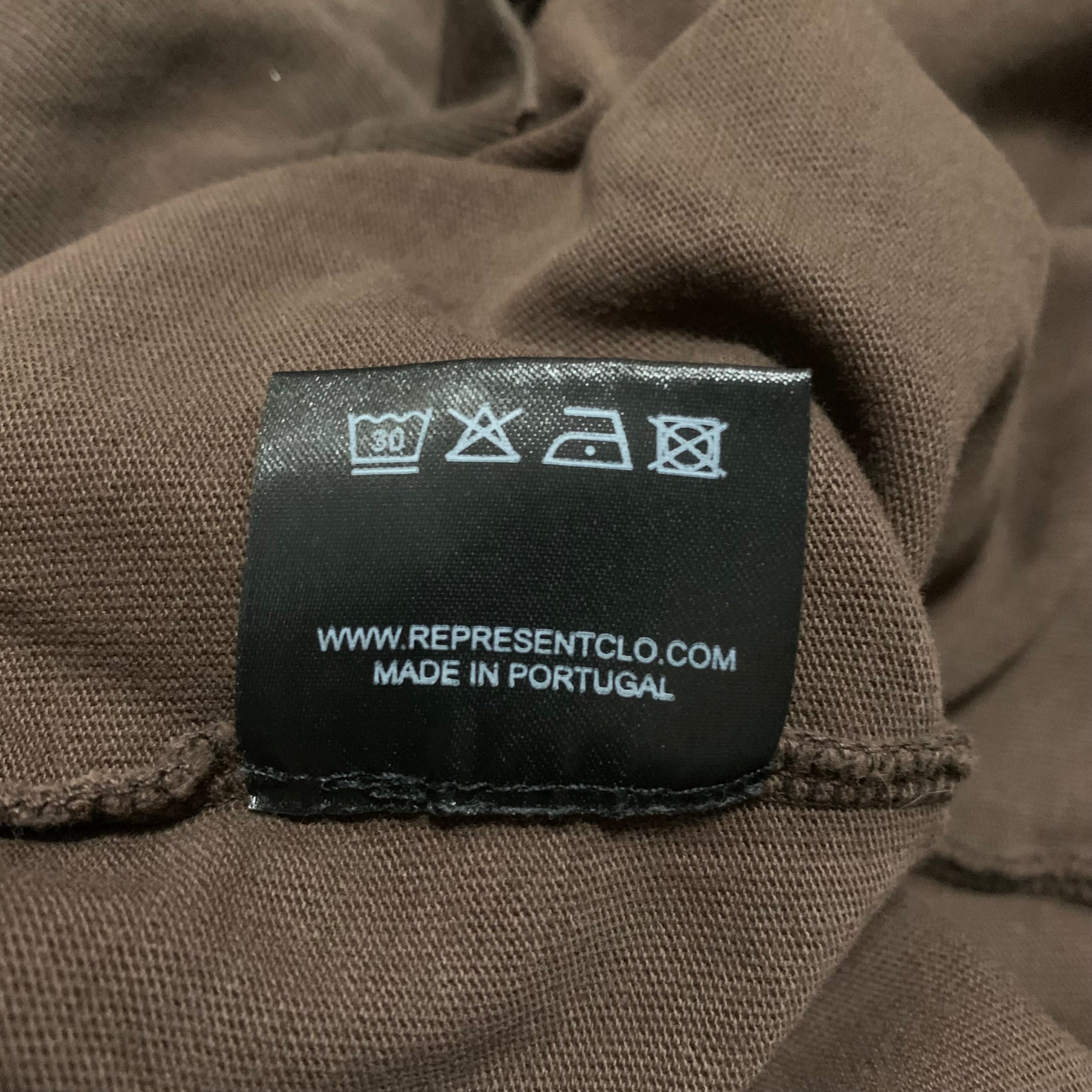 Represent Large British Thunder Vintage Brown Tee