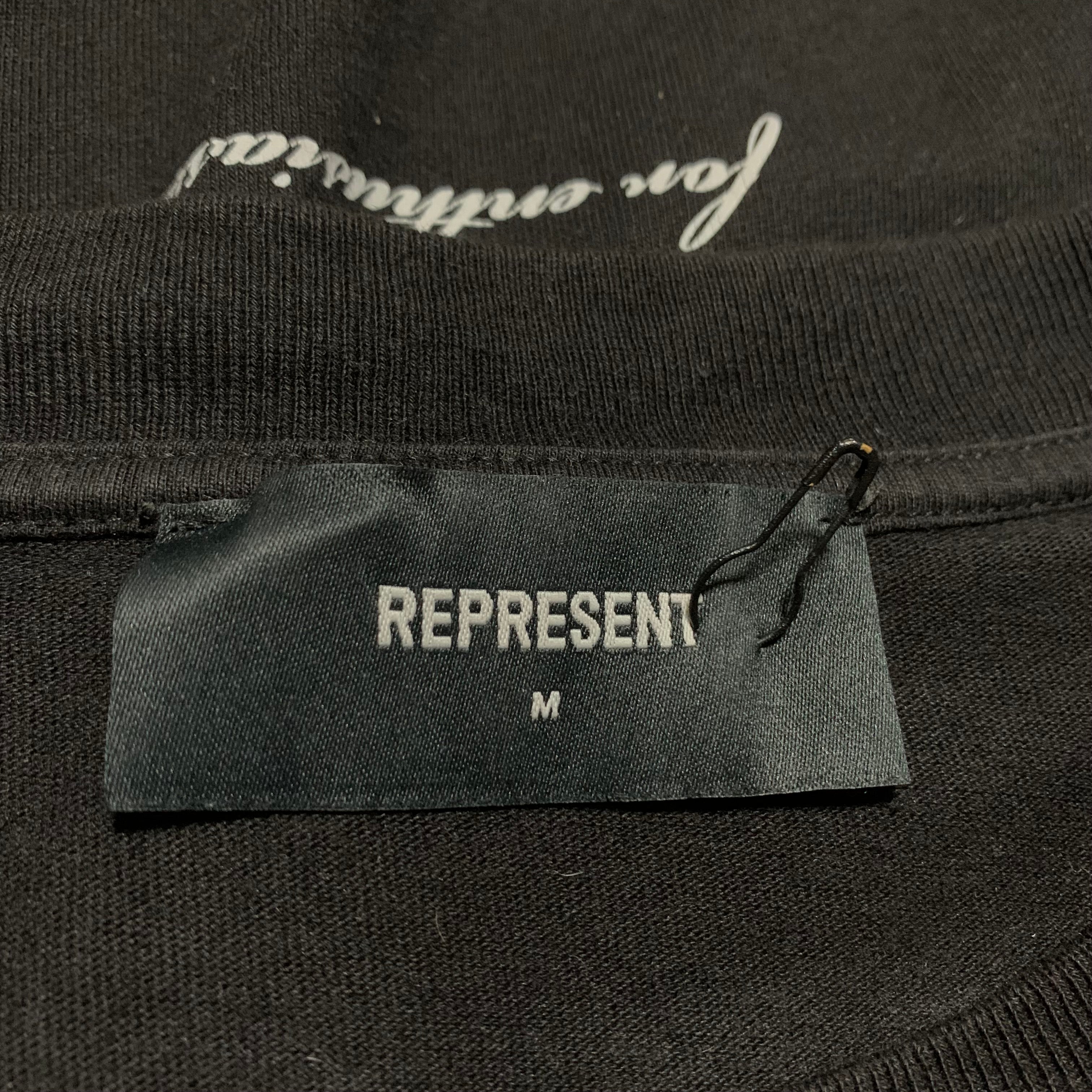 Represent Medium Owners Club Jet Black Tee