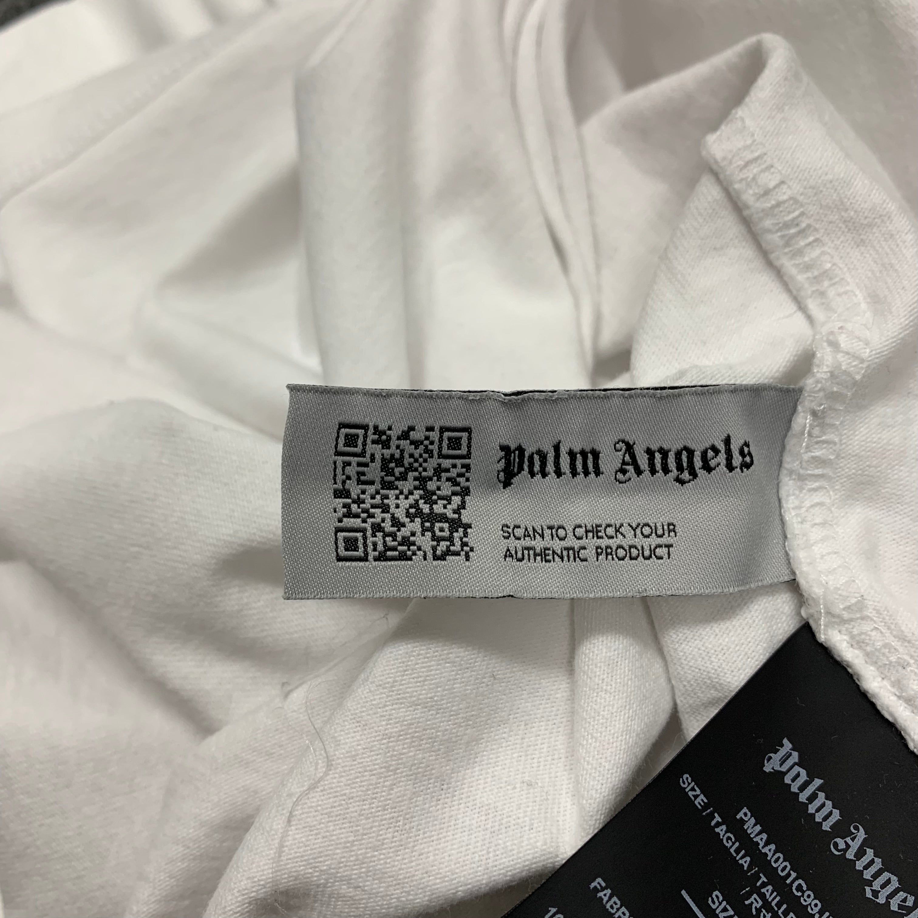 Palm Angels XL Tee Bear Classic White T-Shirt