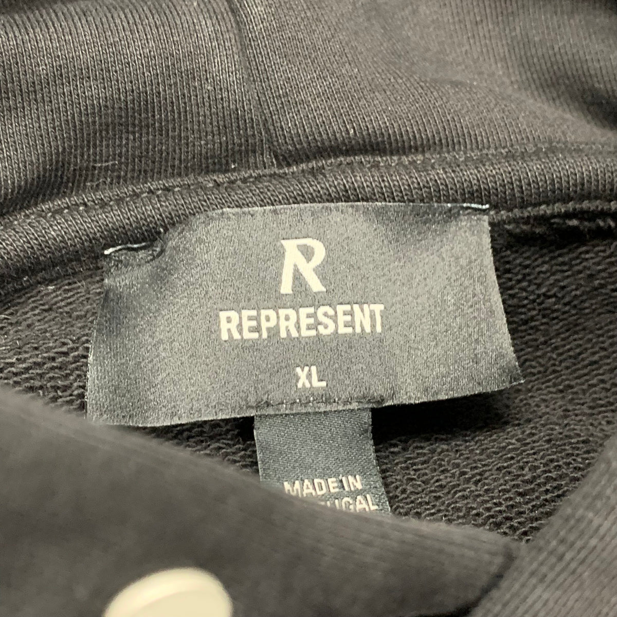 Represent XL Hoodie Icarus Jet Black Hoodie