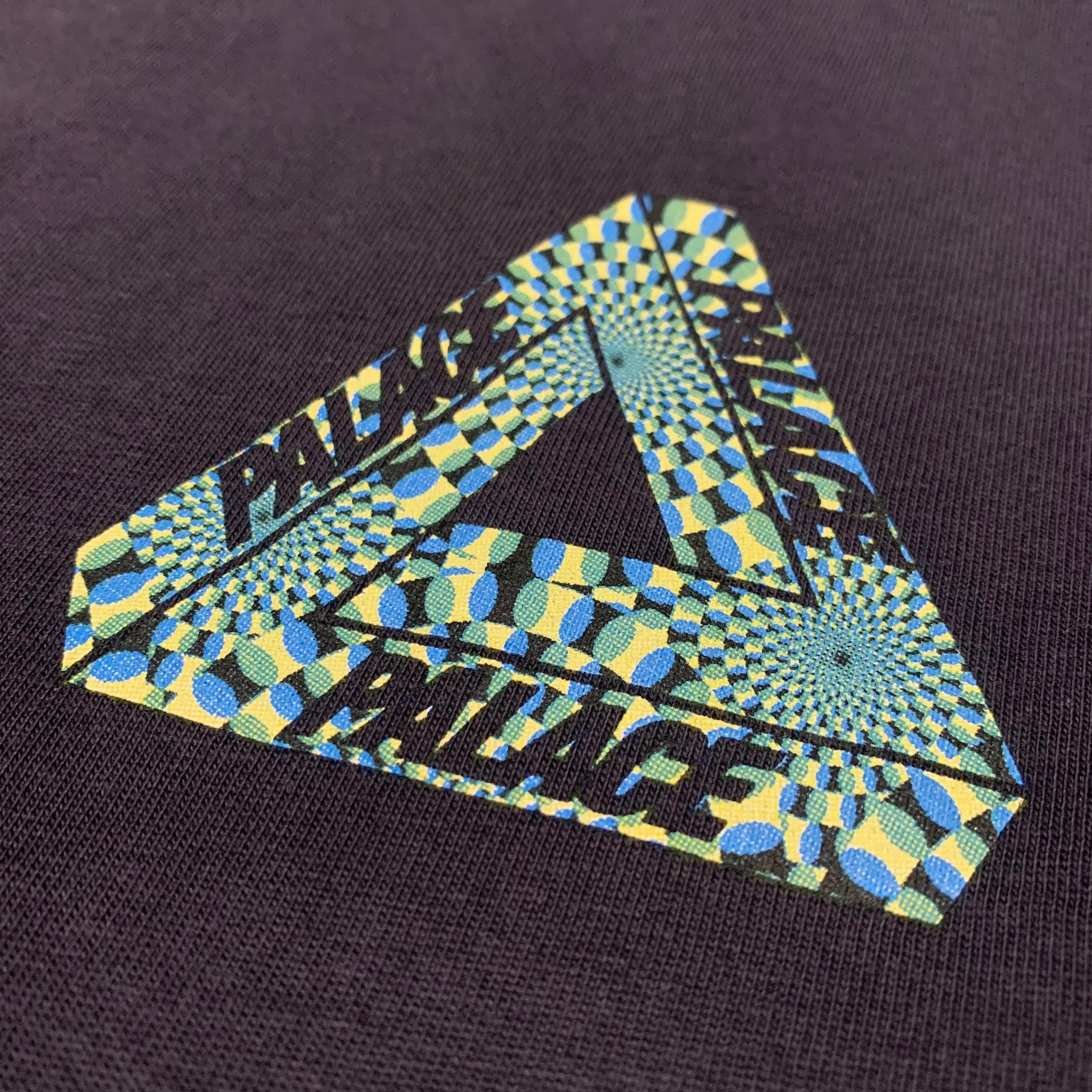 Palace Medium Tri-Eye Navy Blue Tee Ferg Triangle 2021