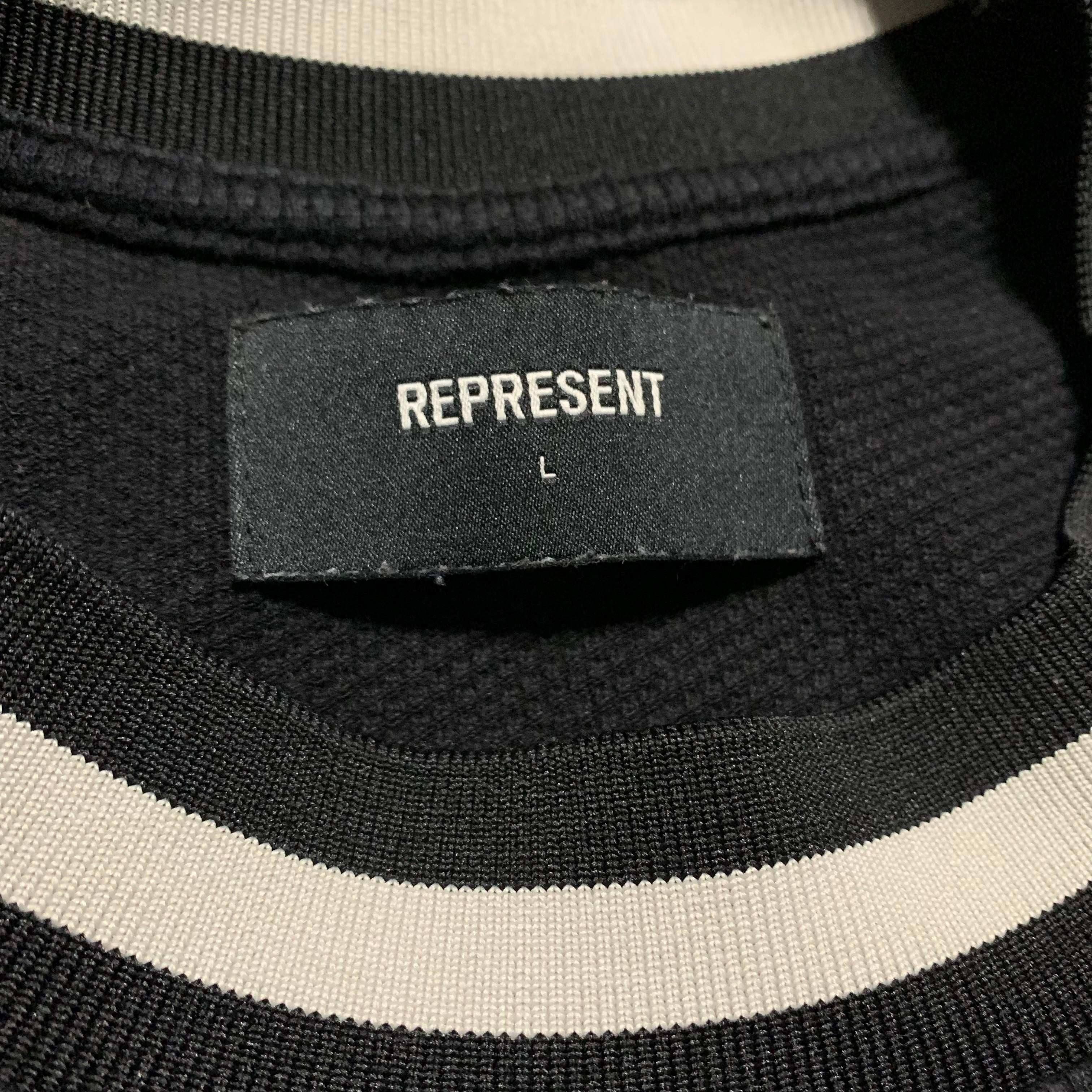 Represent Large Basketball Vest Black Jersey Top