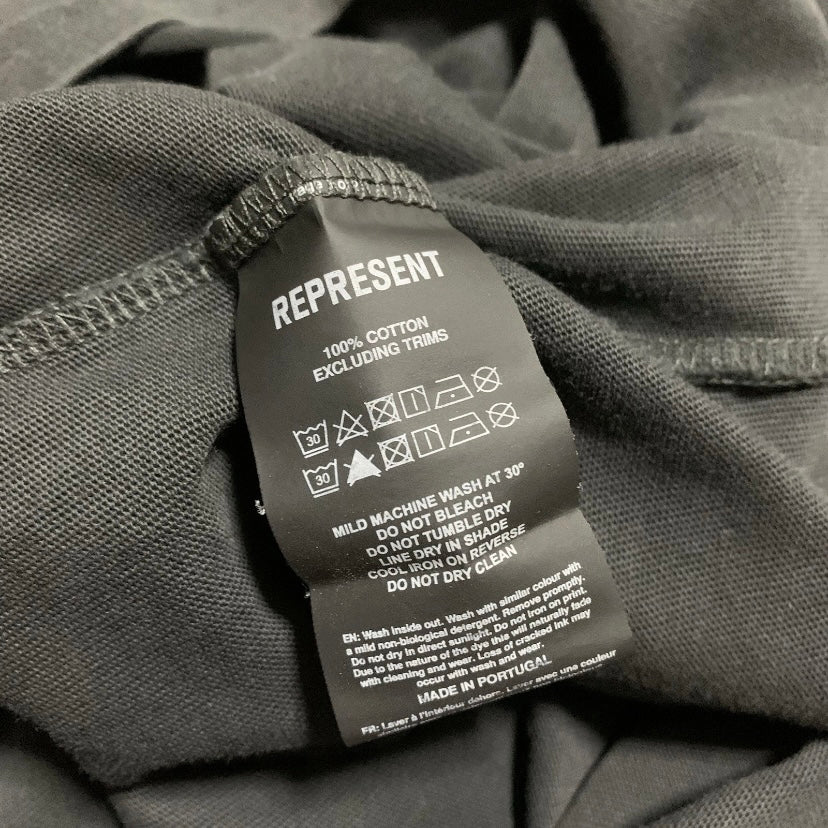 Represent Small Classic Parts Vintage Grey Tee