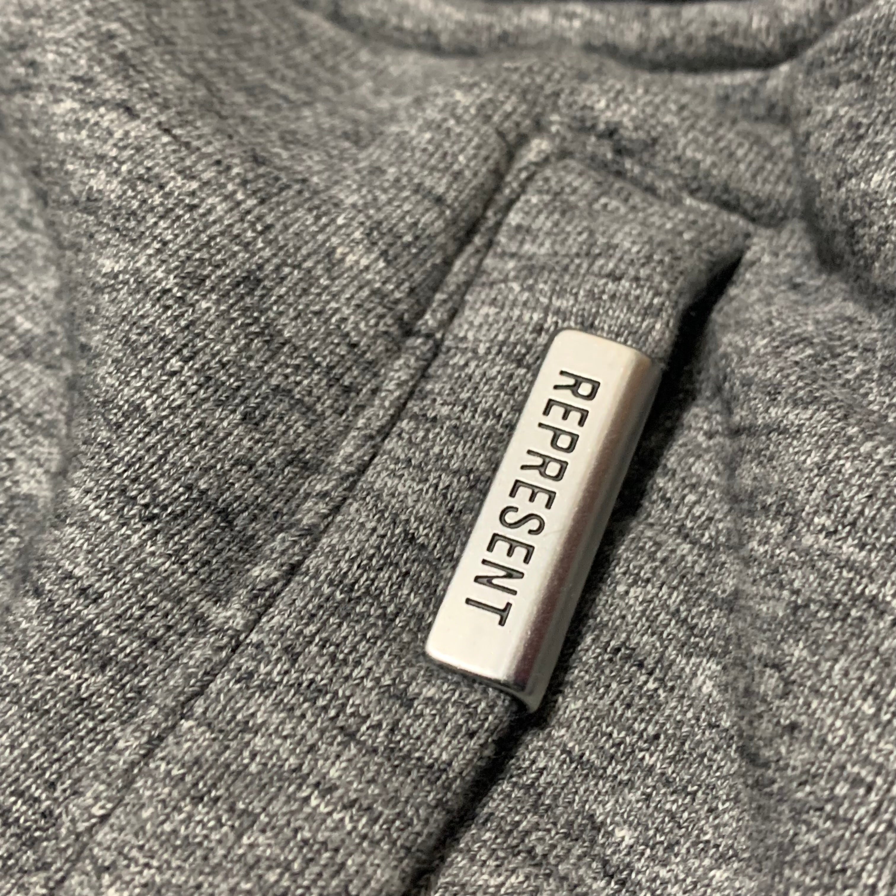 Represent Large Jogger Bottoms Blanks Grey