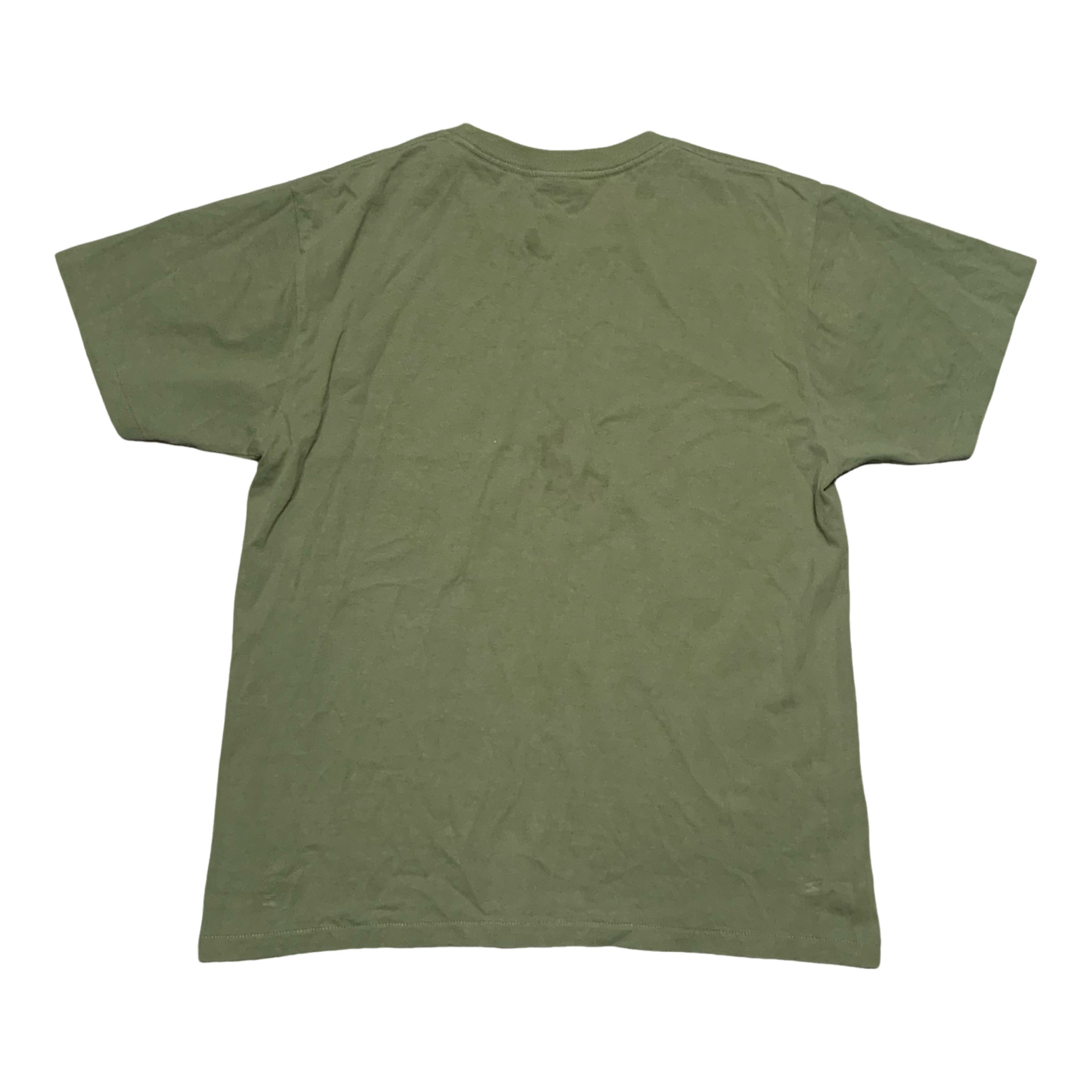 Bape Medium Shark Khaki Green Tee A Bathing Ape