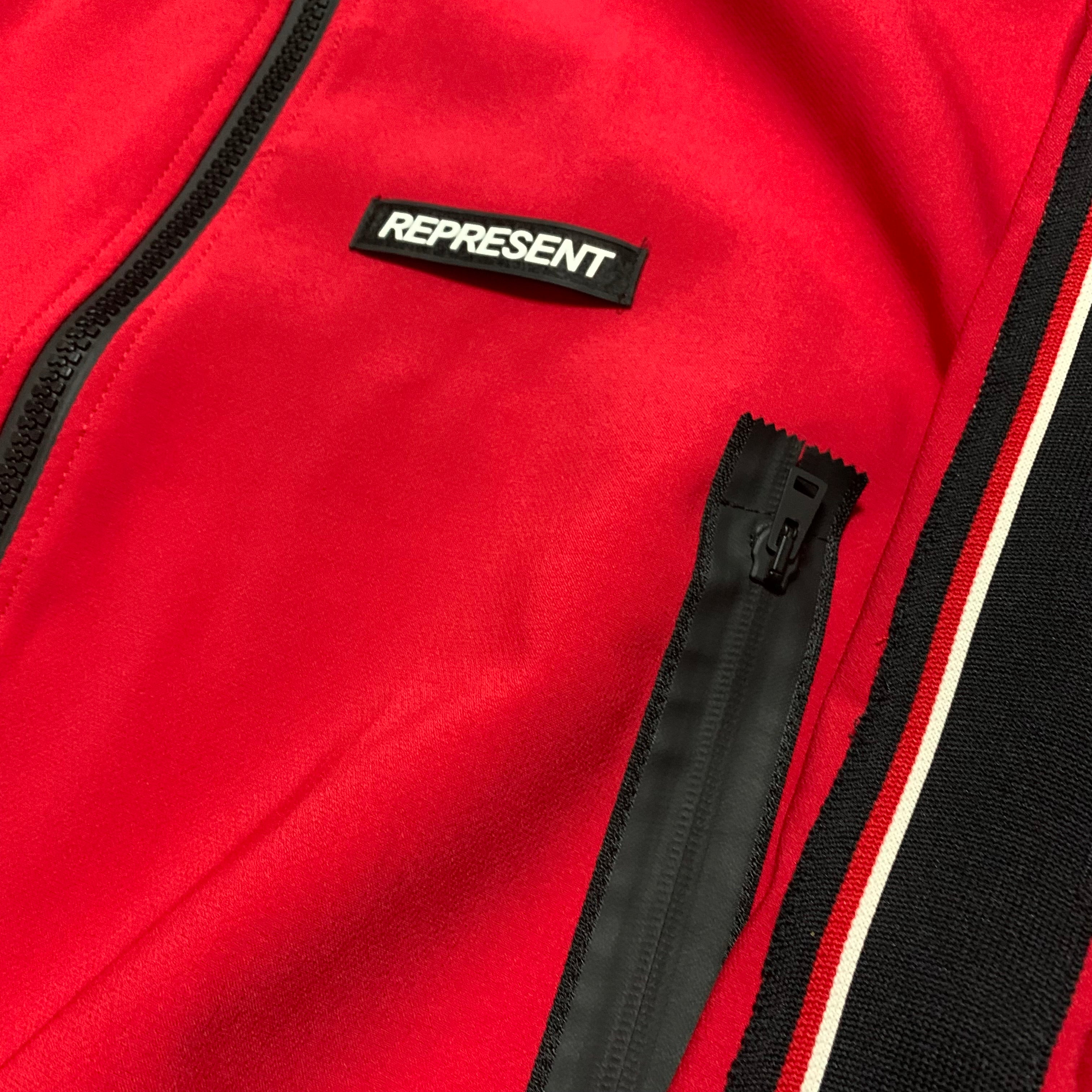 Represent Medium United Jack Red Zip Track Jacket British Made 2018