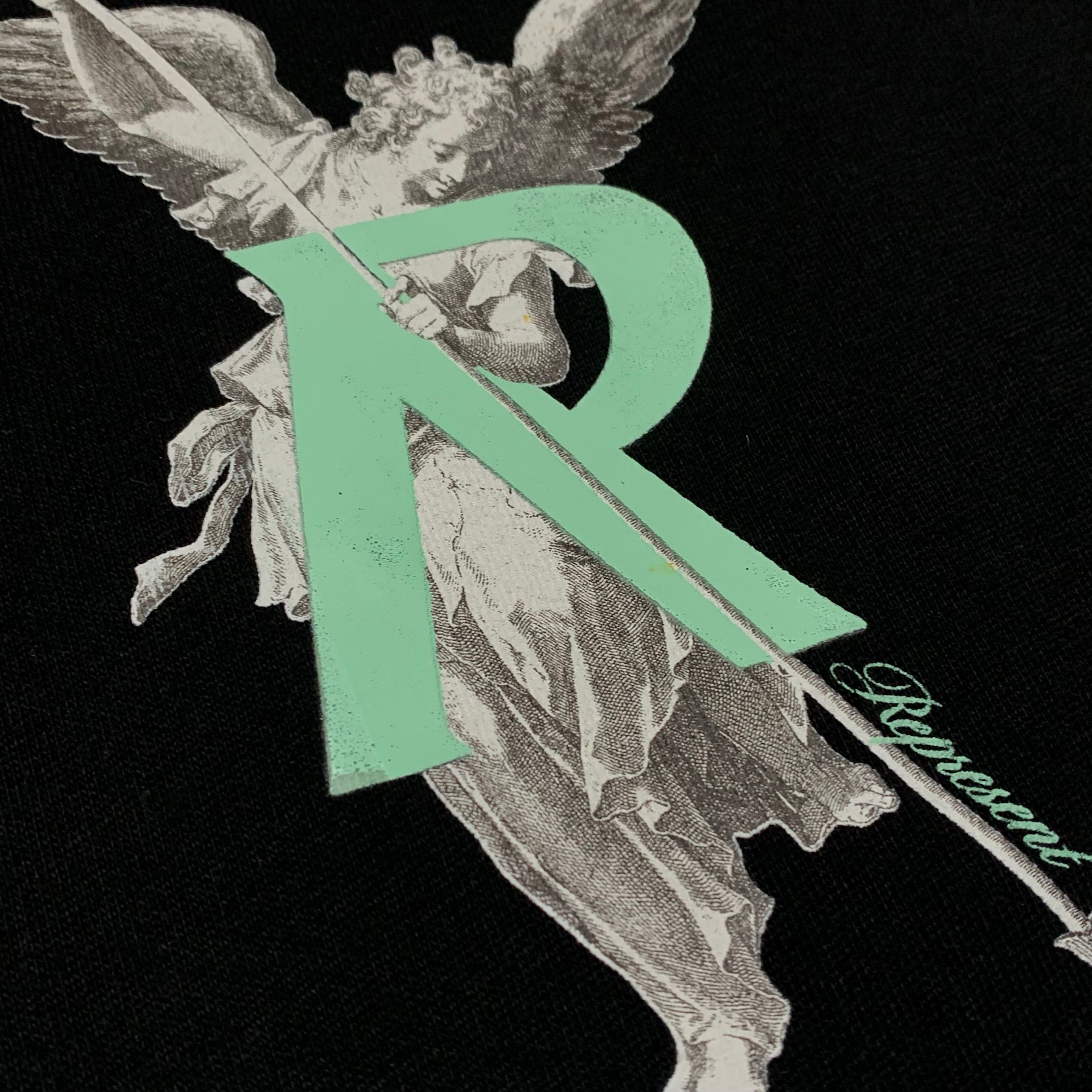 Represent Medium Exceed Archangel Jet Black Tee 1 Of 300