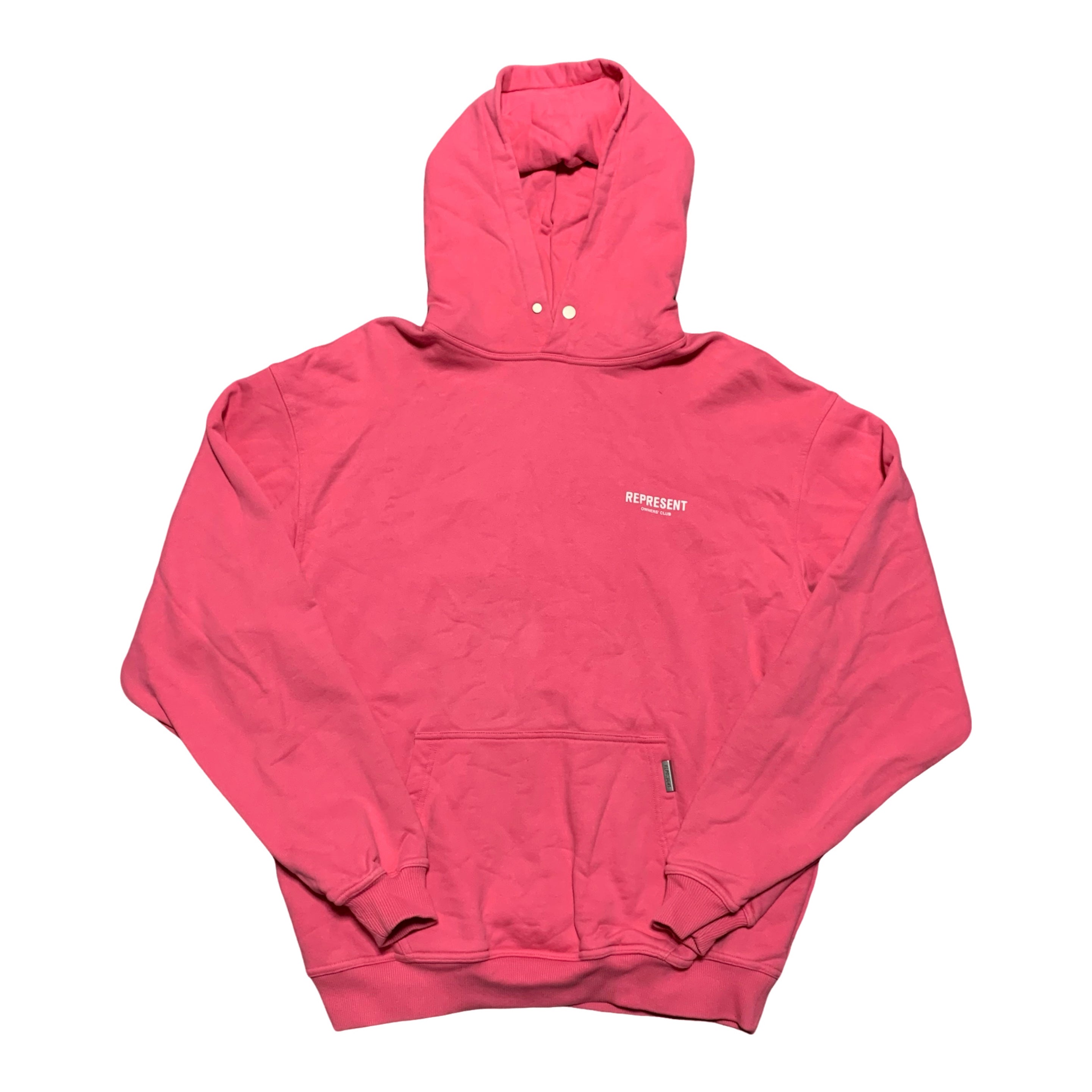 Represent Medium Owners Club Bubblegum Pink Hoodie