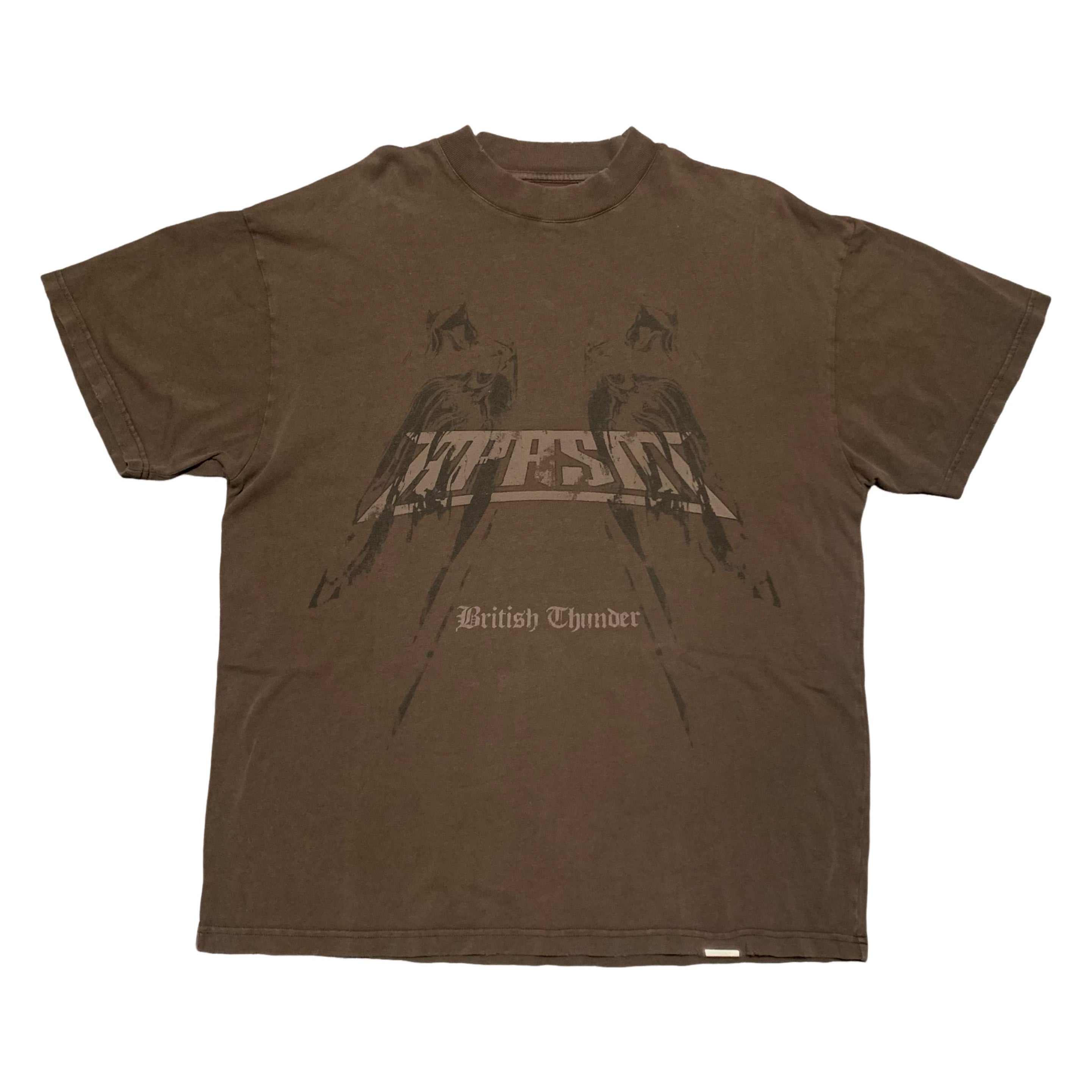 Represent Small British Thunder Vintage Brown Tee