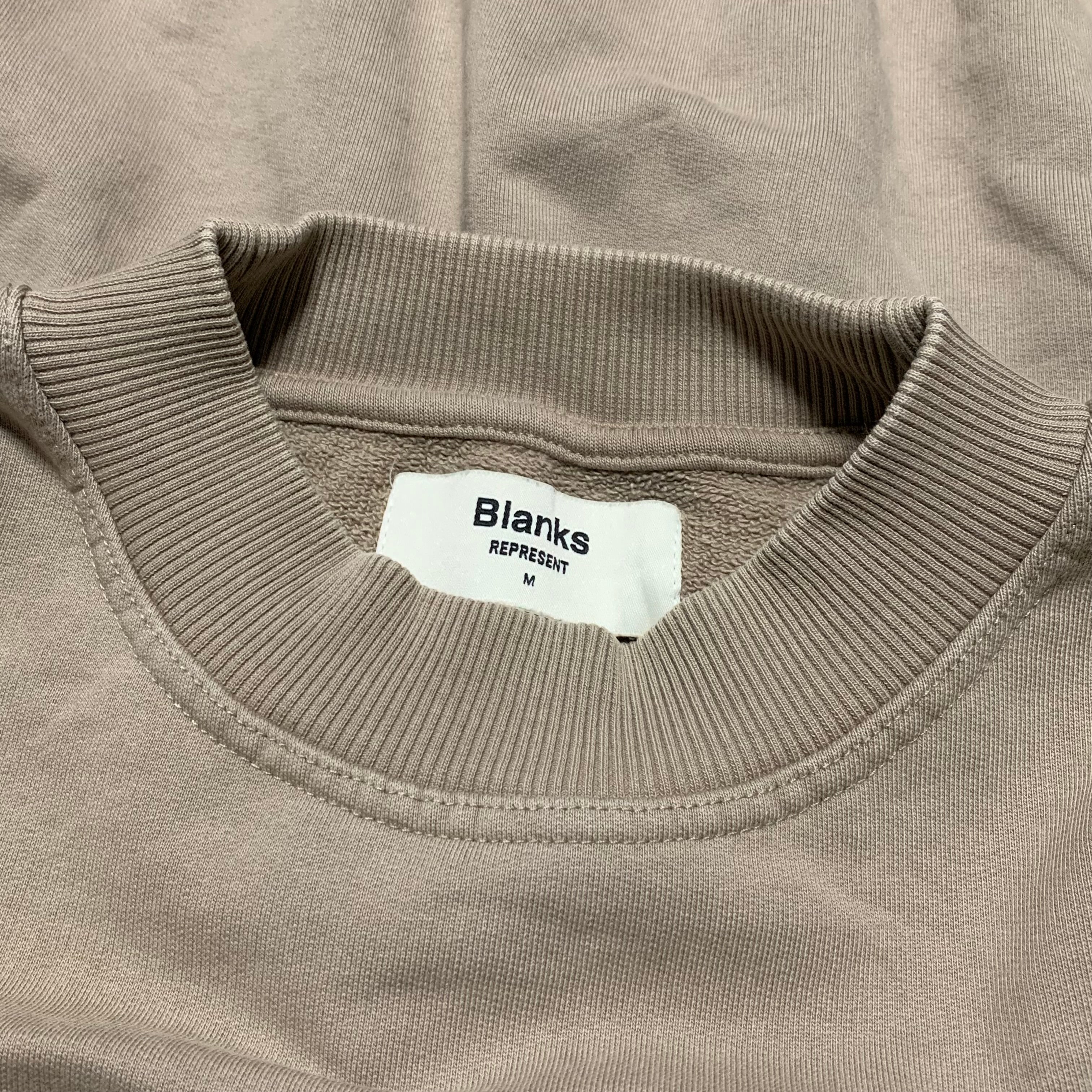 Represent Medium Blanks Beige Sweater Sweatshirt Crewneck