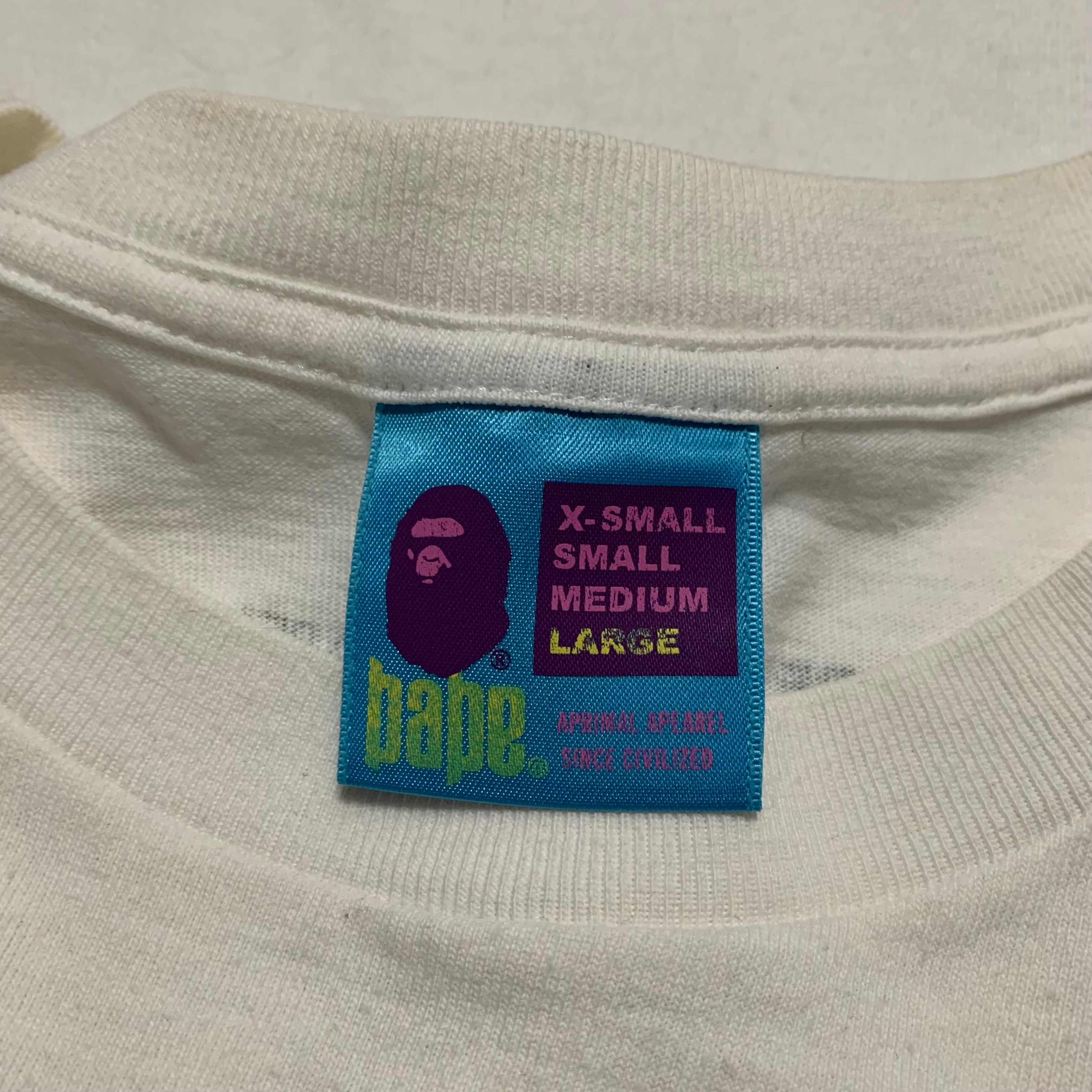 Bape Large Maebashi City Camo White Tee A Bathing Ape 2006