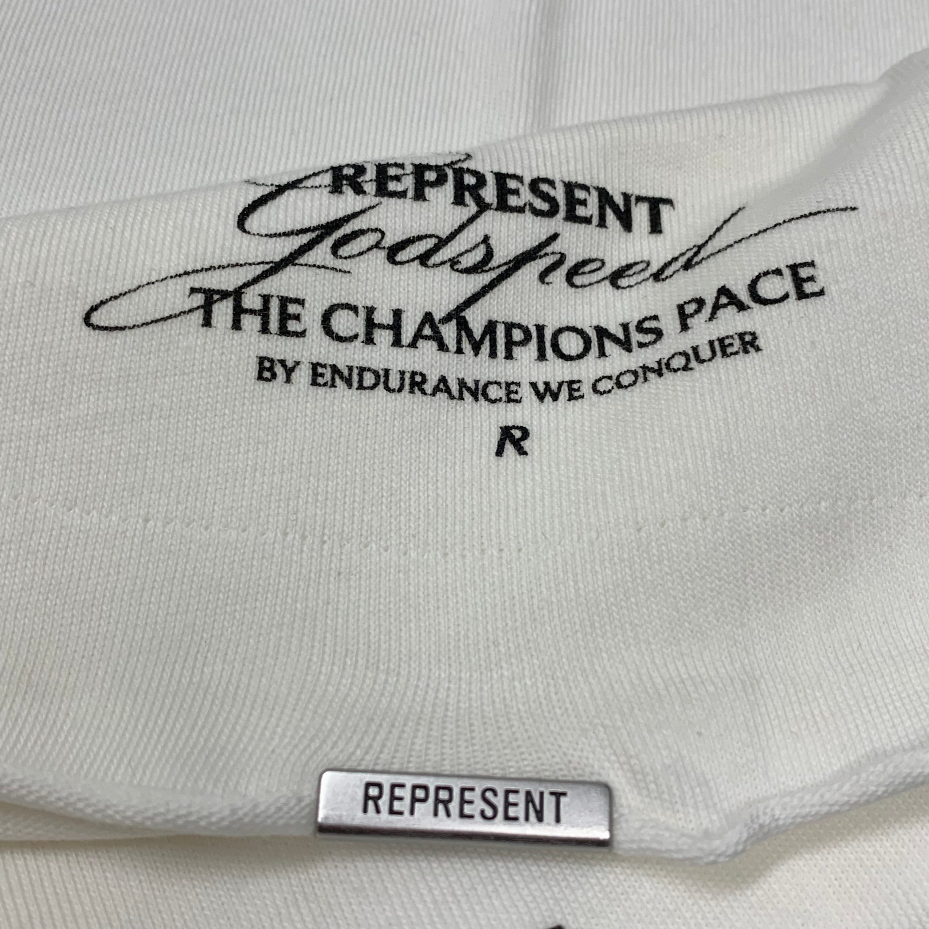 Represent XL Tee Godspeed Flat White T-Shirt