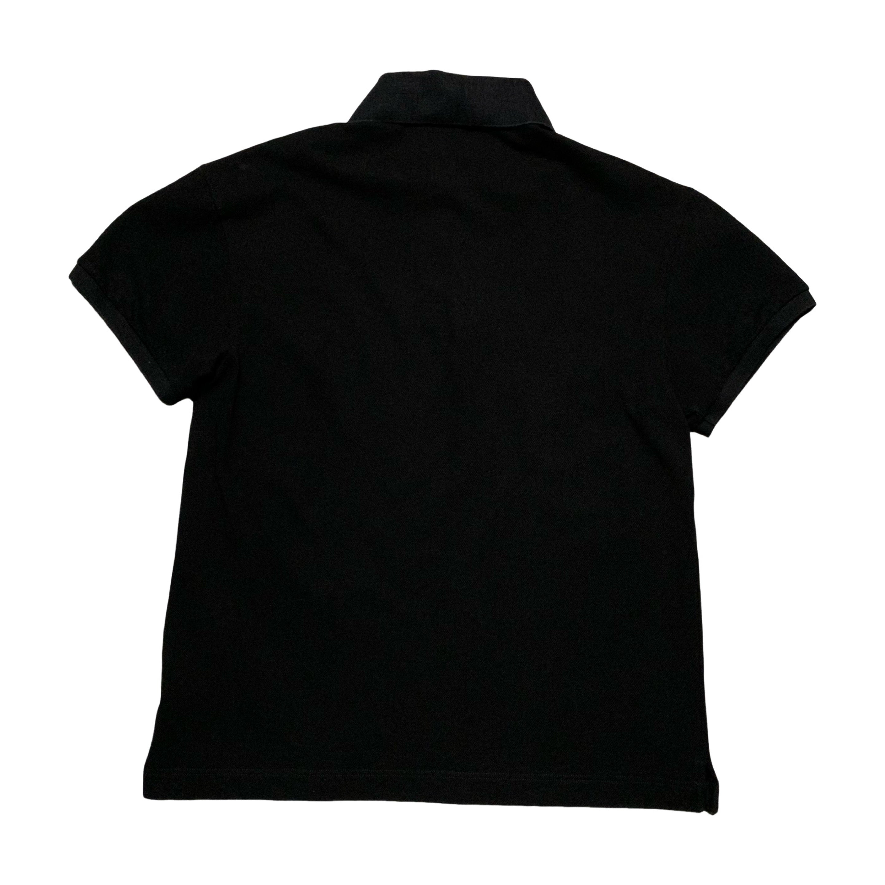 Palm Angels Small Polo Shirt Classic Black Top