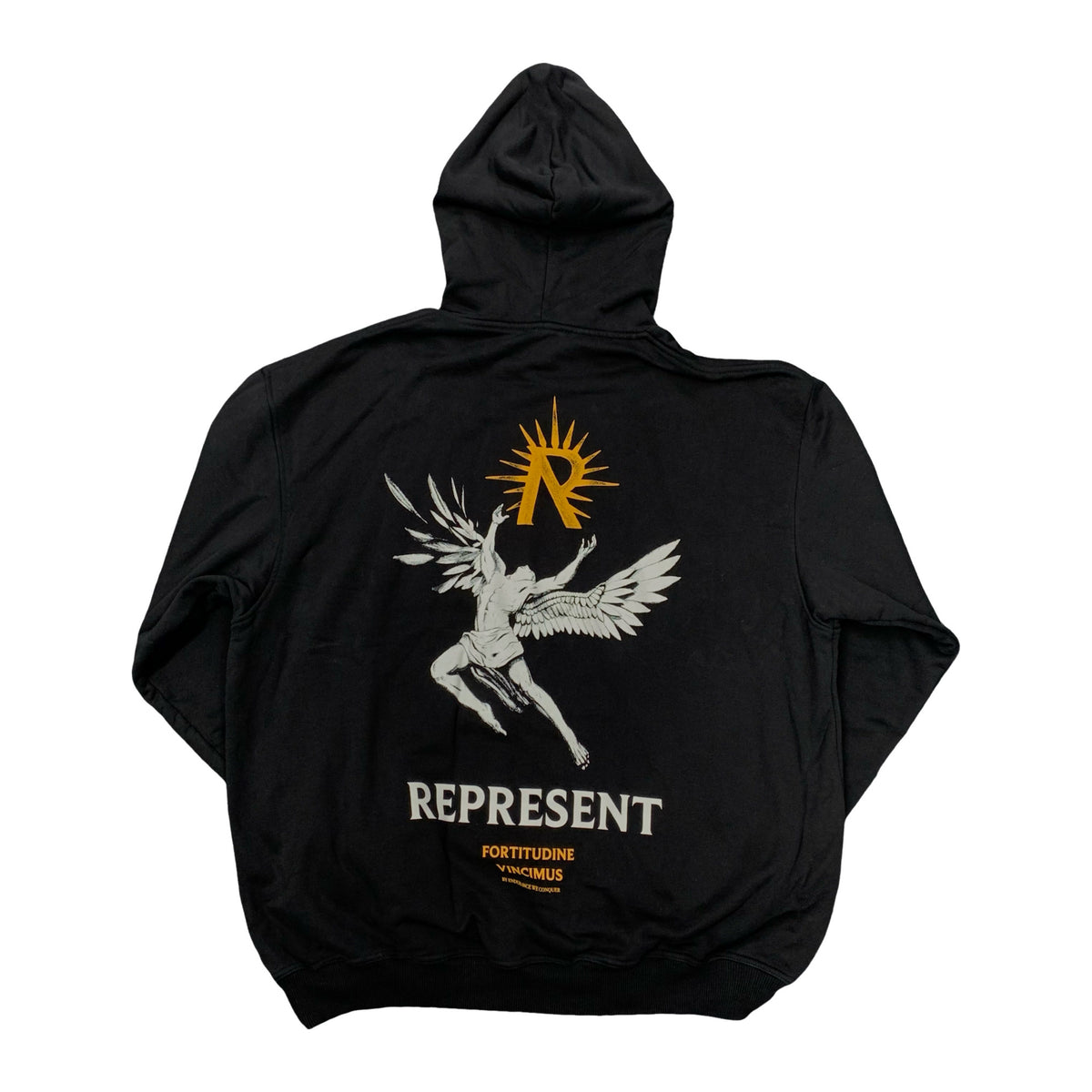 Represent XL Hoodie Icarus Jet Black Hoodie