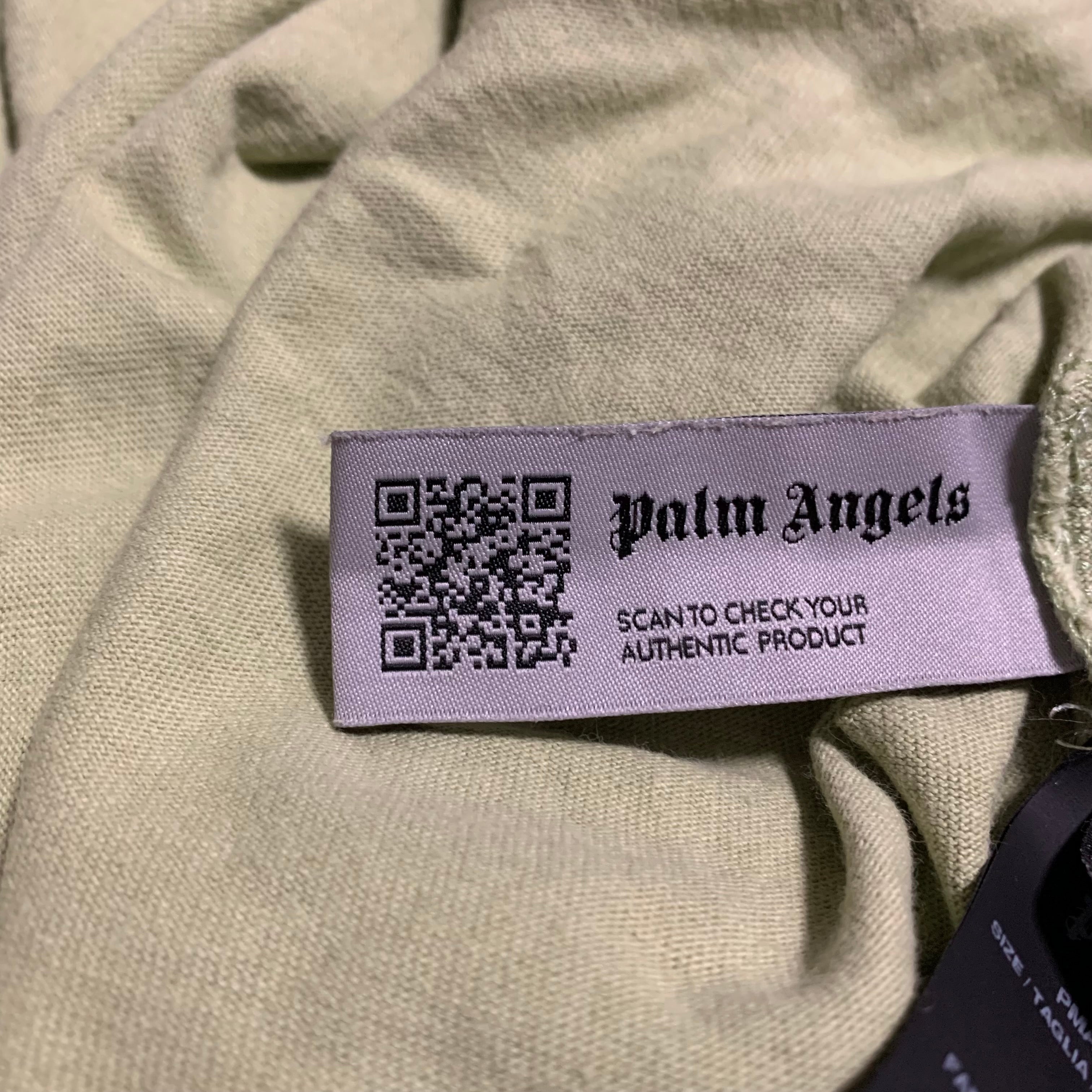 Palm Angels XL Classic Bear Green Tee