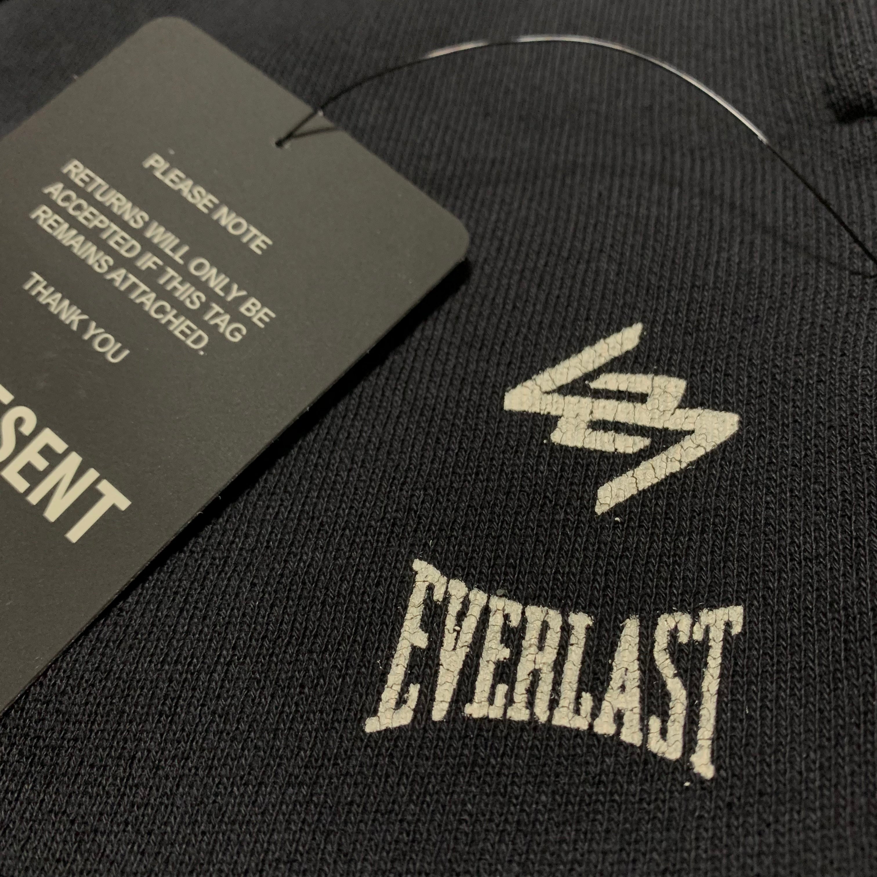 Represent XL Shorts 247 Everlast Training Camp Jersey Off Black Bottoms