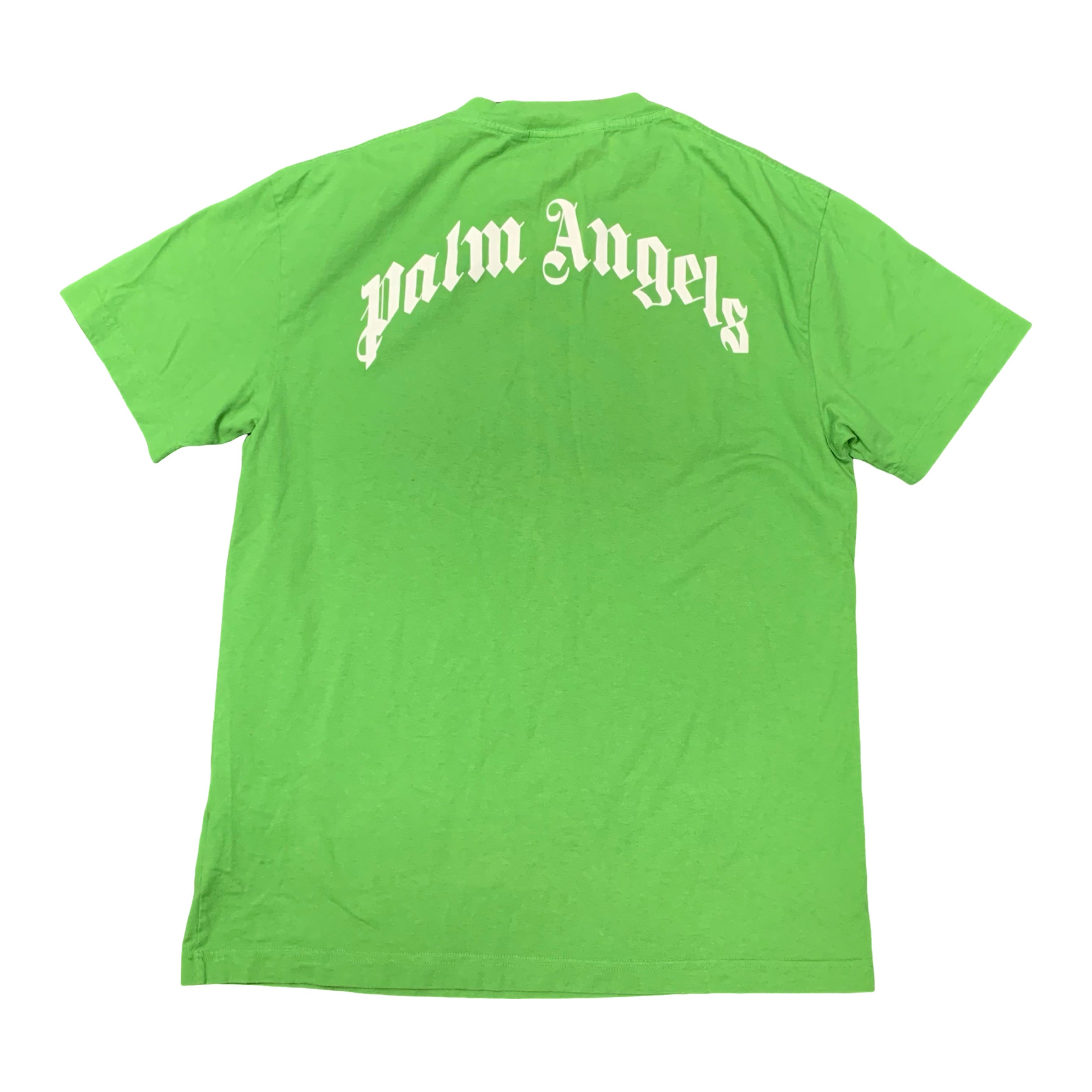 Palm Angels Large Tee Bear Classic Green T-Shirt