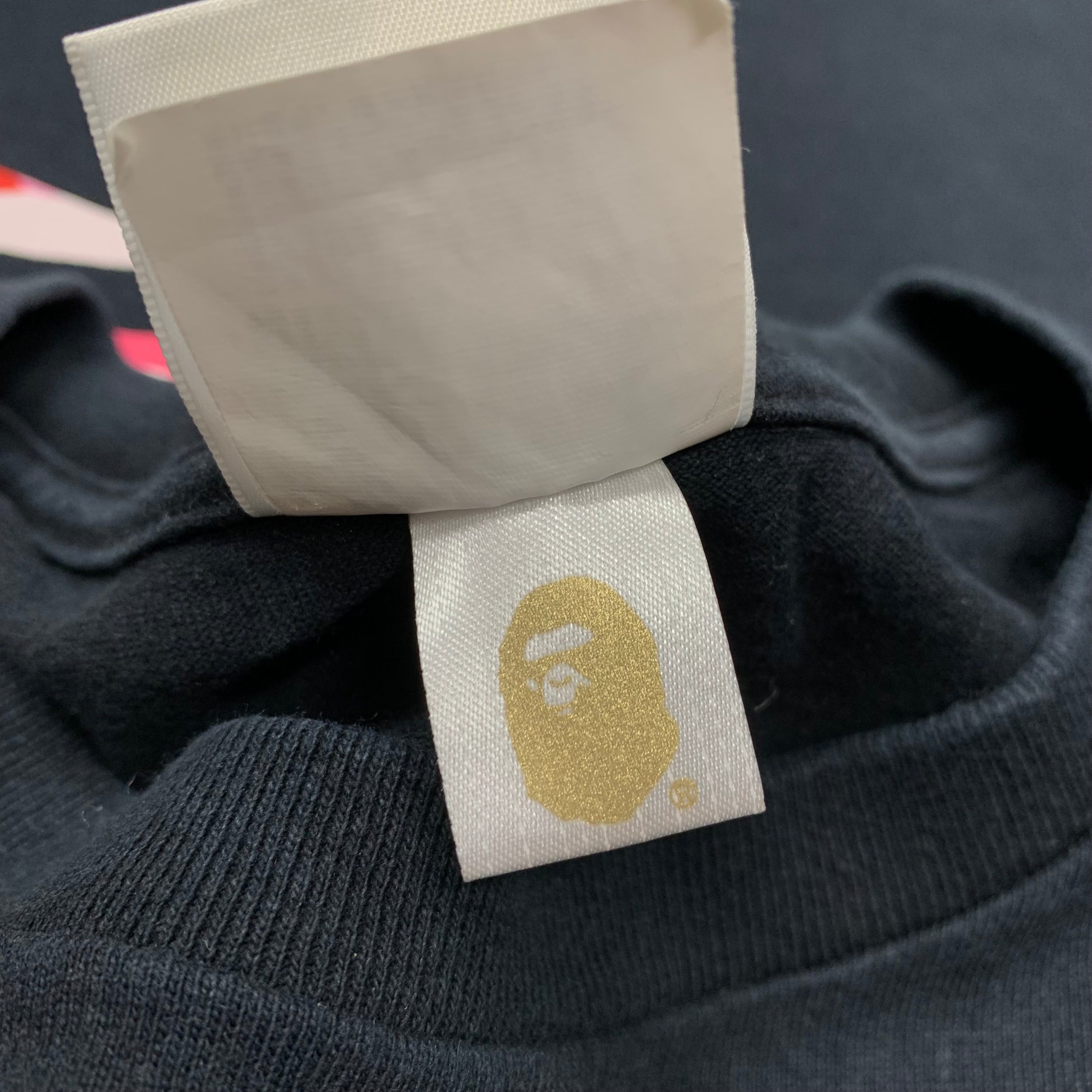 Bape Medium Tee Tiger Shark Pink ABC Camo Black T-Shirt A Bathing Ape