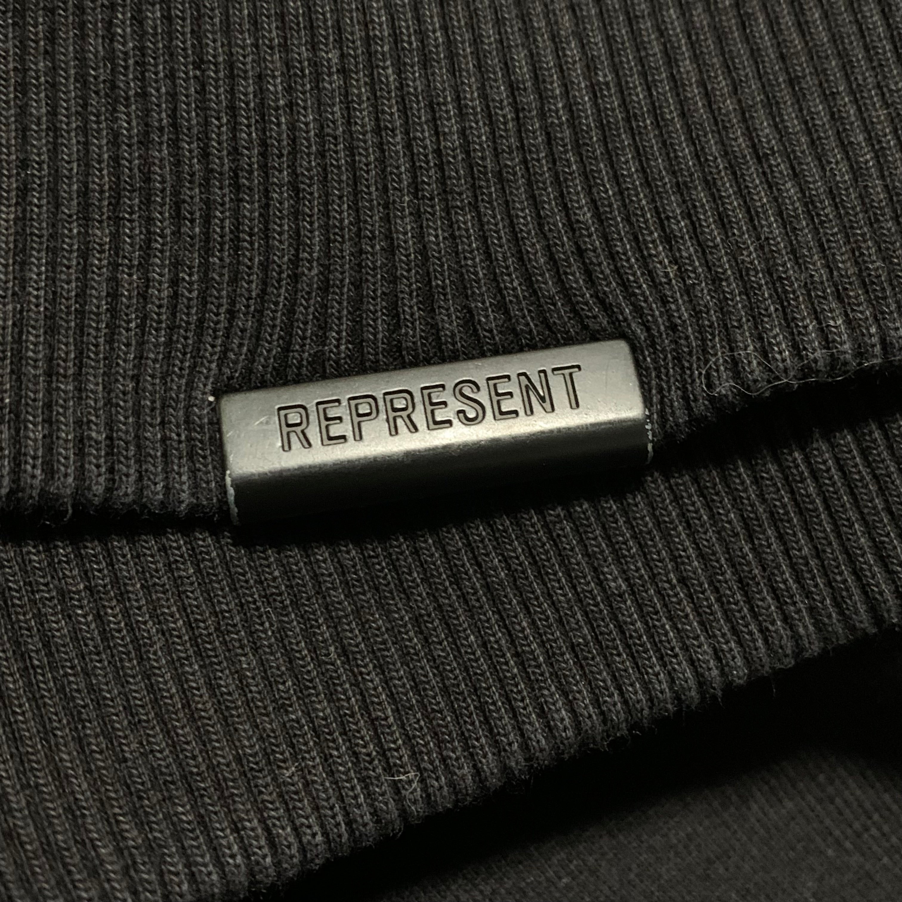 Represent Small Design Studio & Workshop Jet Black Sweater Sweatshirt Crewneck