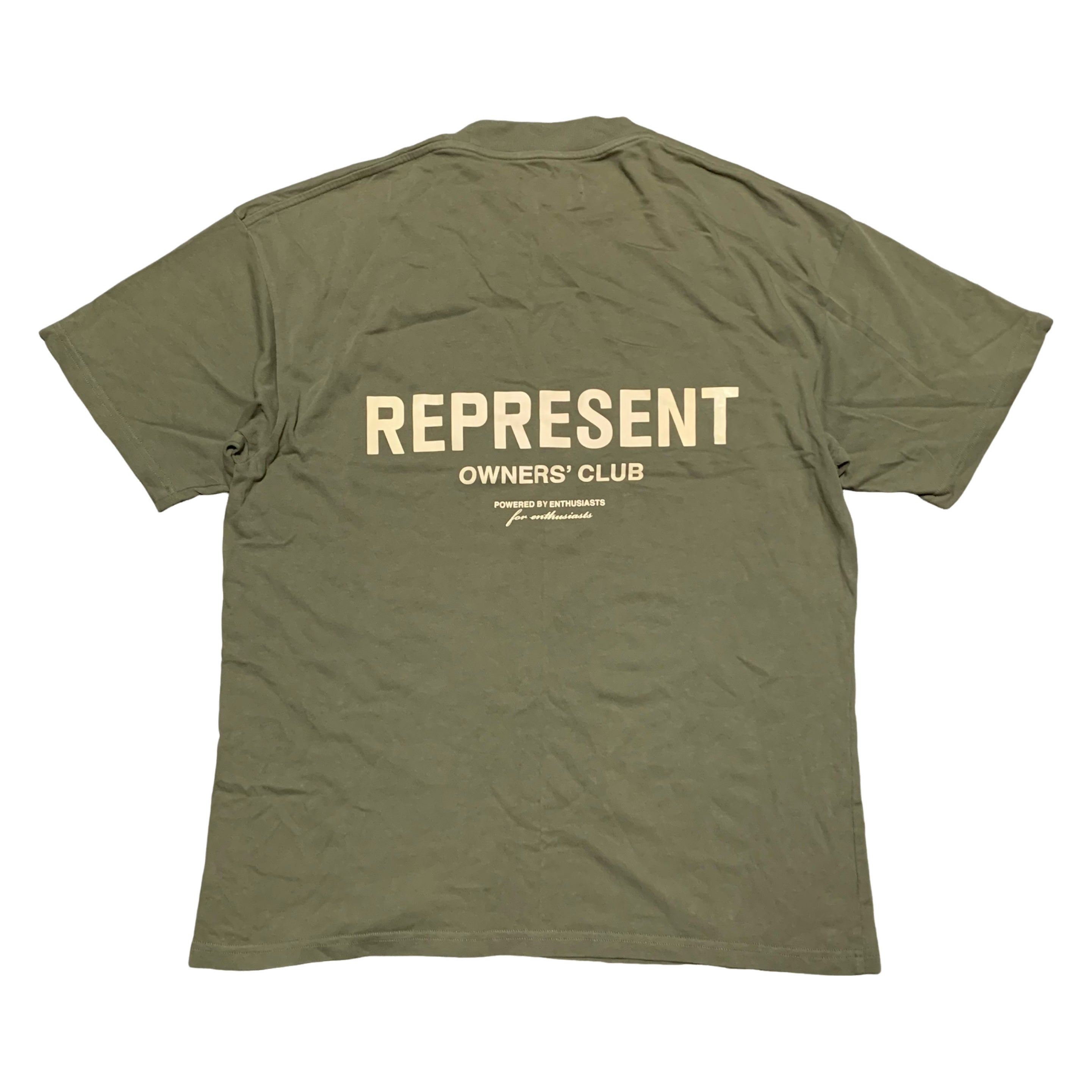 Represent Small Owners Club Khaki Green Tee