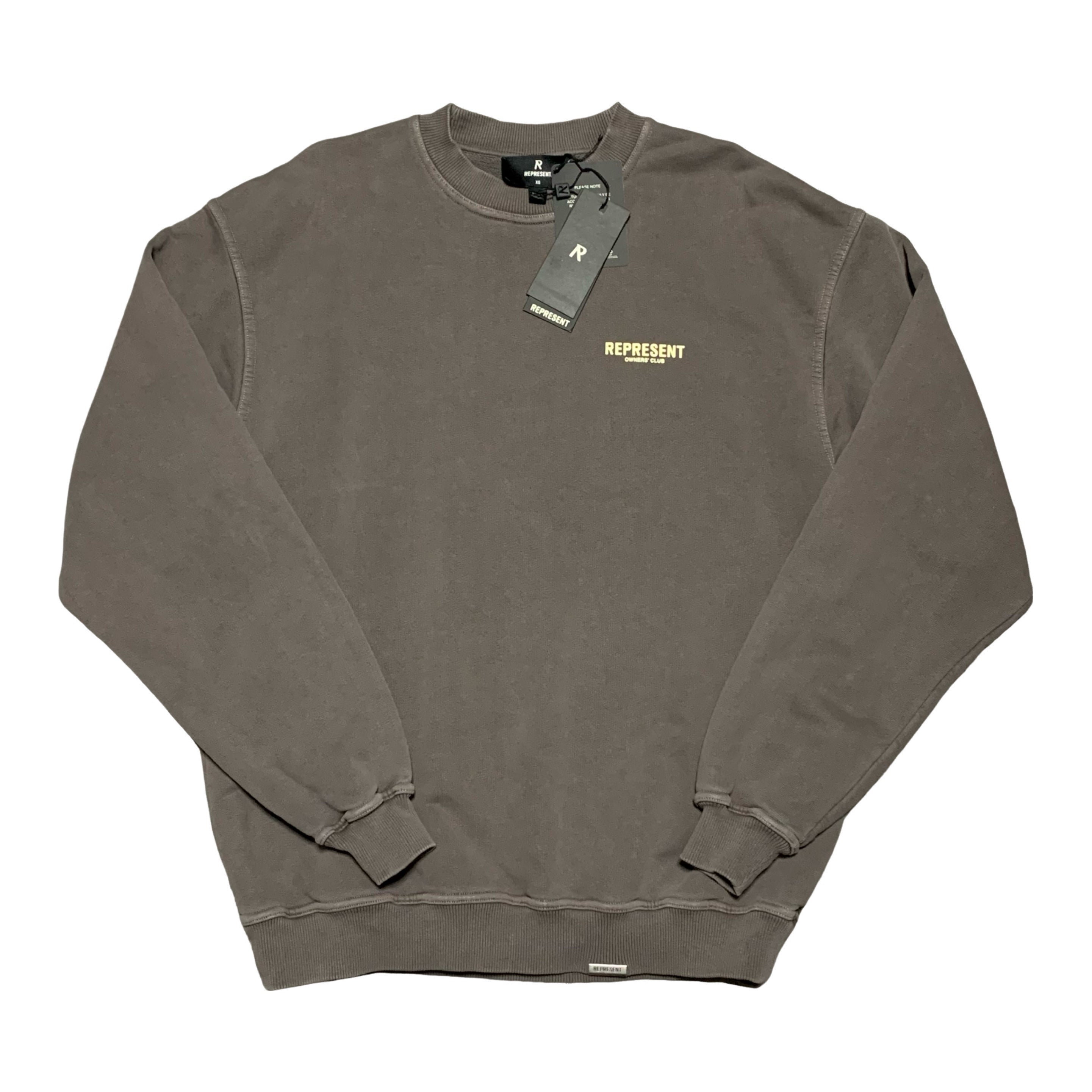 Represent XS Owners Club Fog Sweater Sweatshirt Crewneck