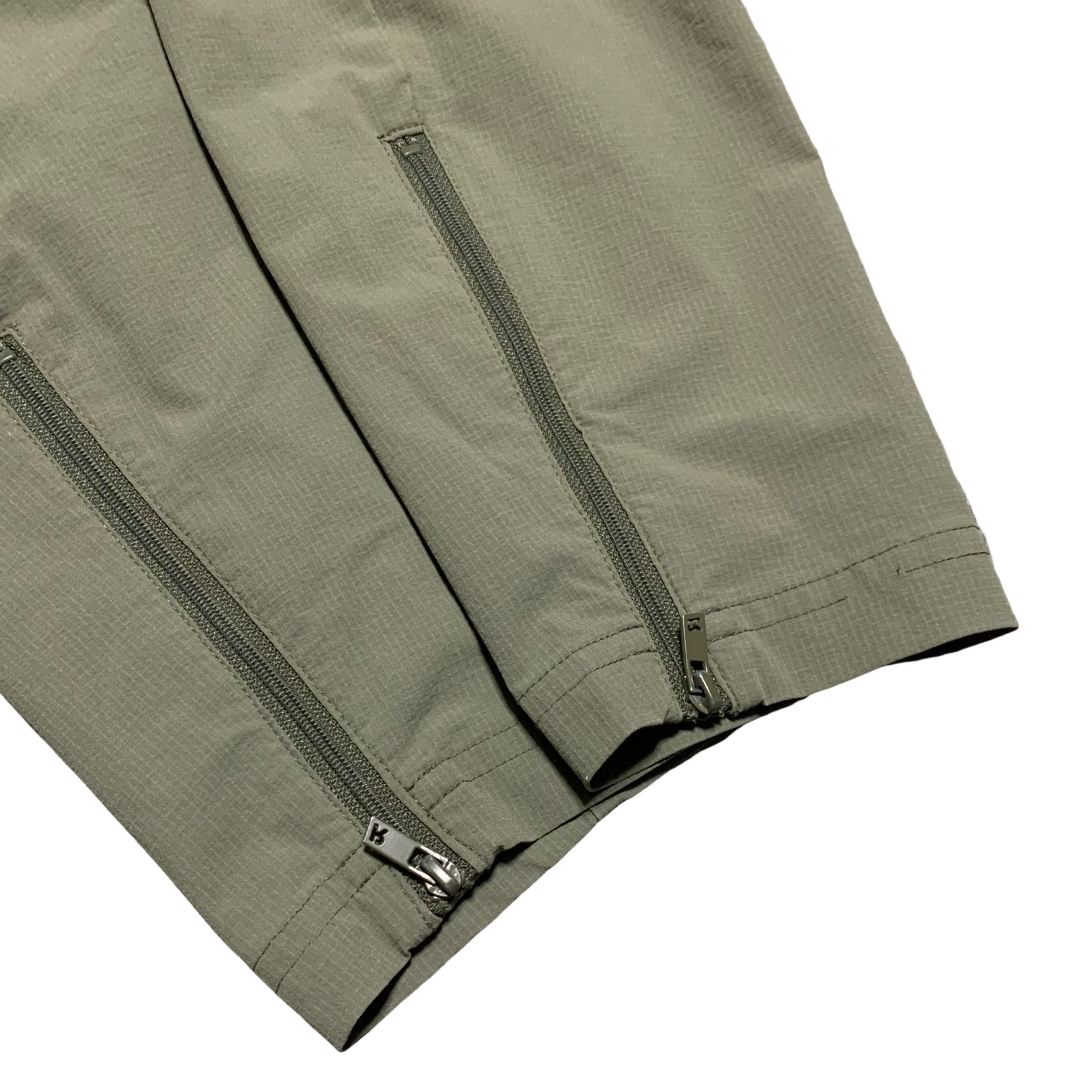 Represent Small 247 Pants Khaki Green Track Pant Bottoms Cargos