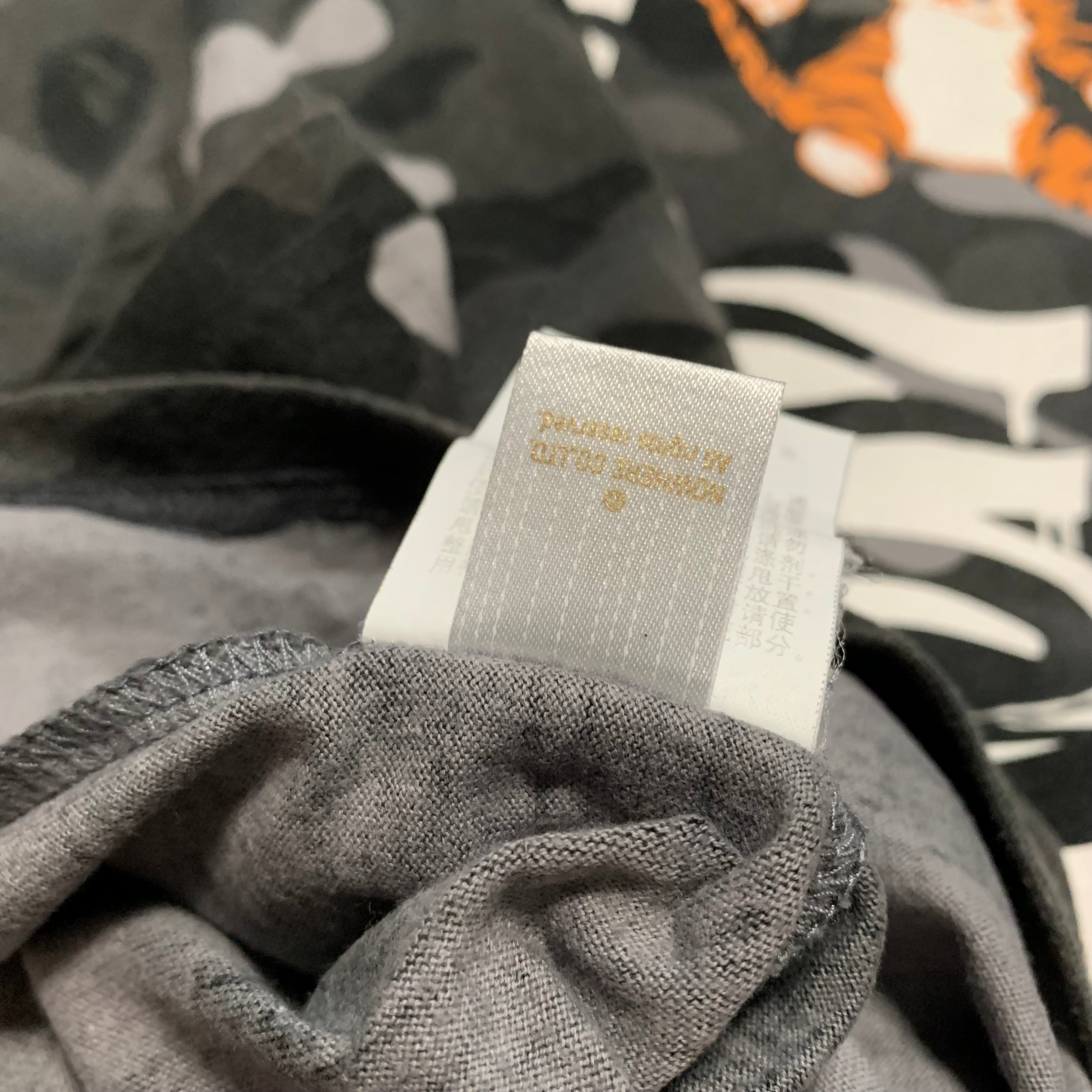 Bape Medium Tiger Shark Black Grey Camo A Bathing Ape